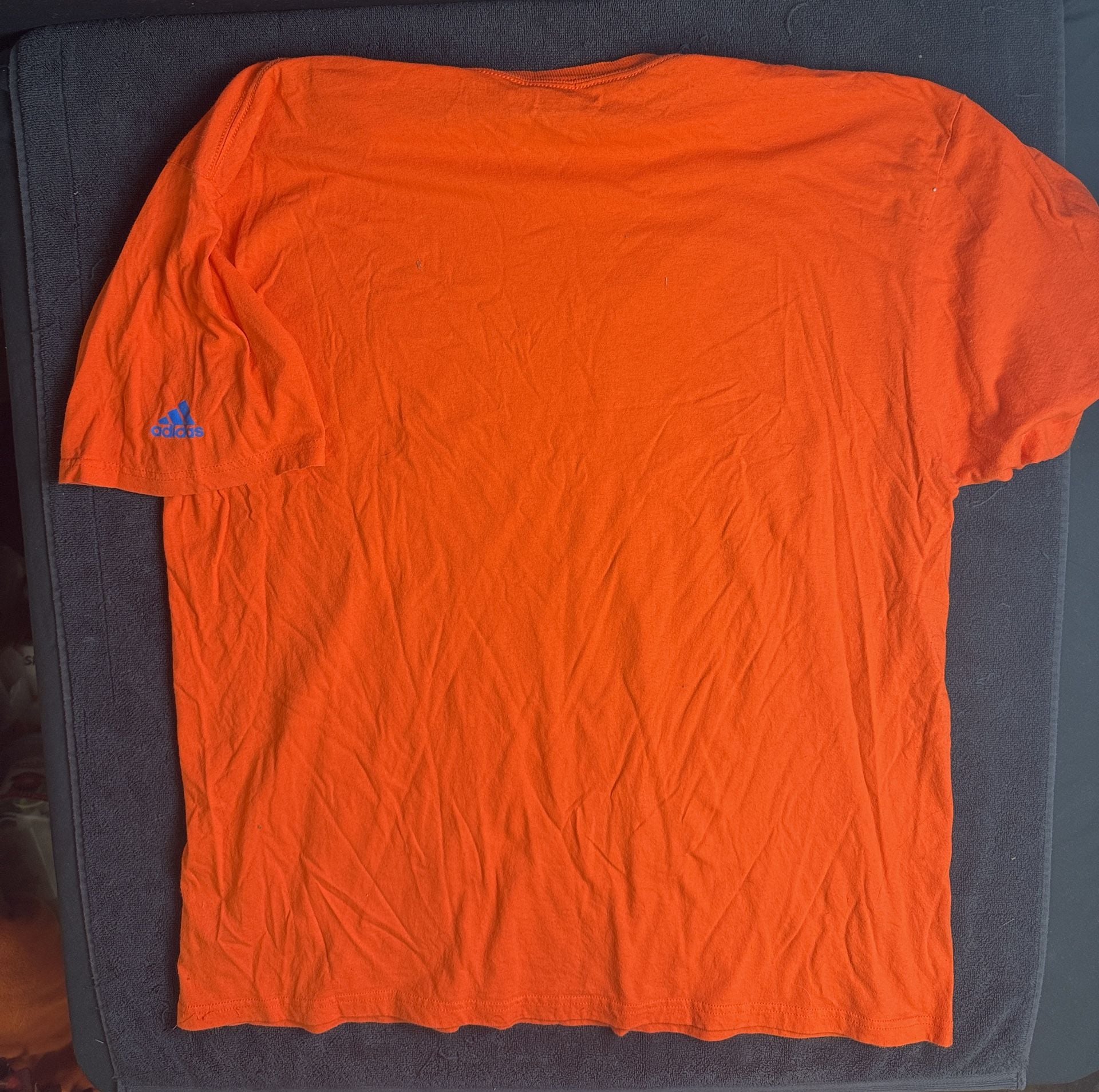 Adidas The Go-To Tee I Rep NY Size 2X Orange T-Shirt 6