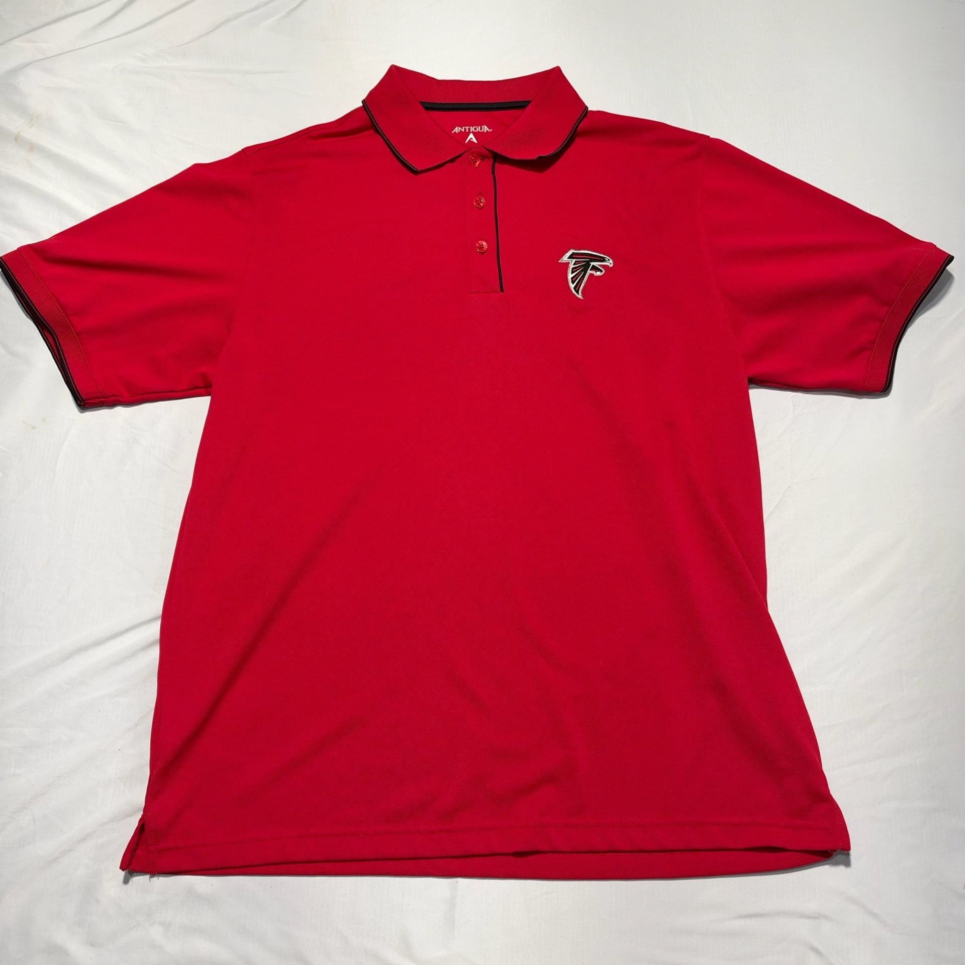 Antigua Atlanta Falcons Polo Shirt Red 2