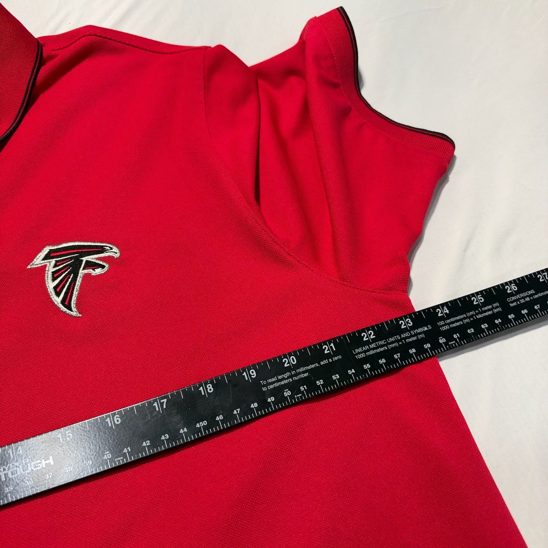 Antigua Atlanta Falcons Polo Shirt Red 3