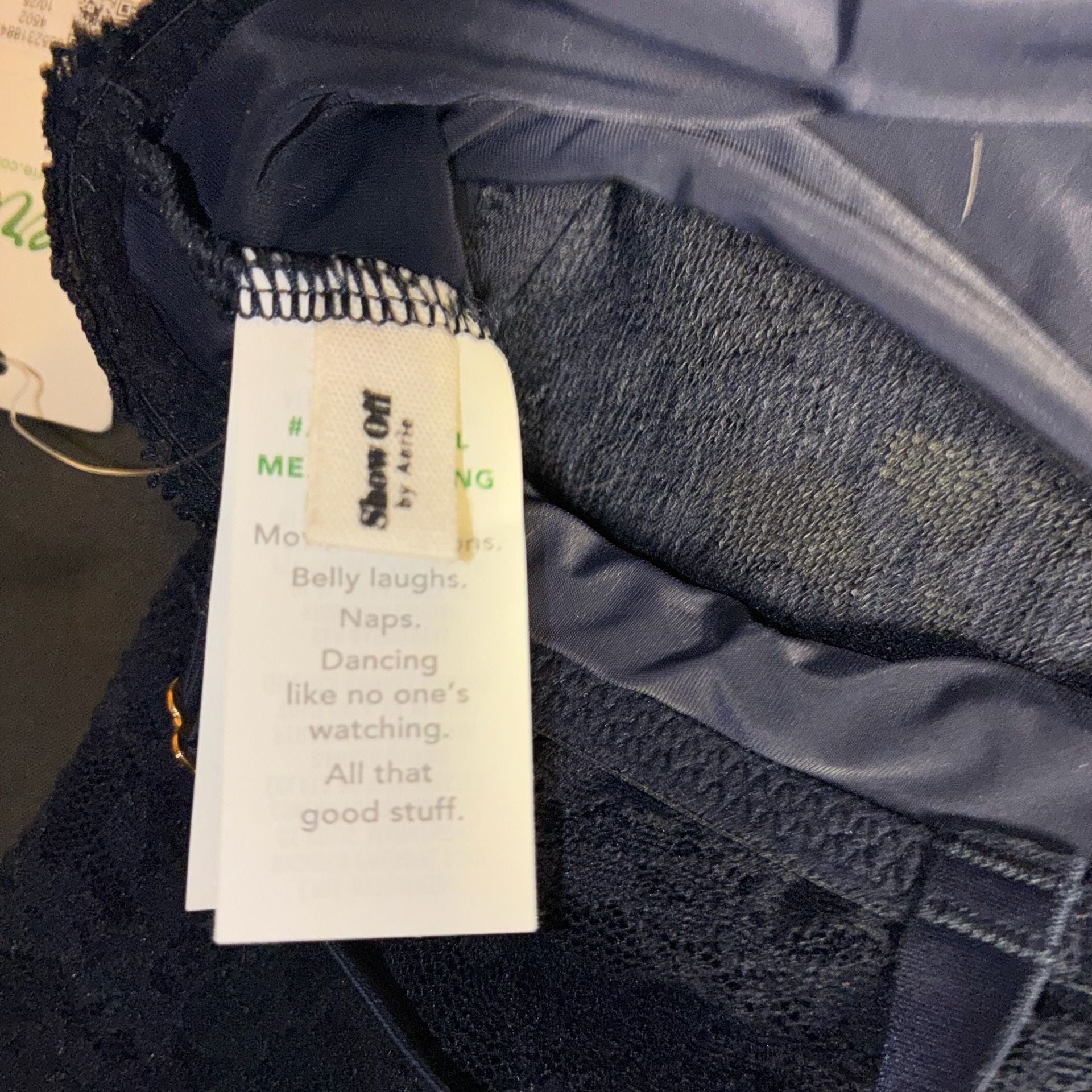 Aerie Lace Cami Size L Dark Blue 6