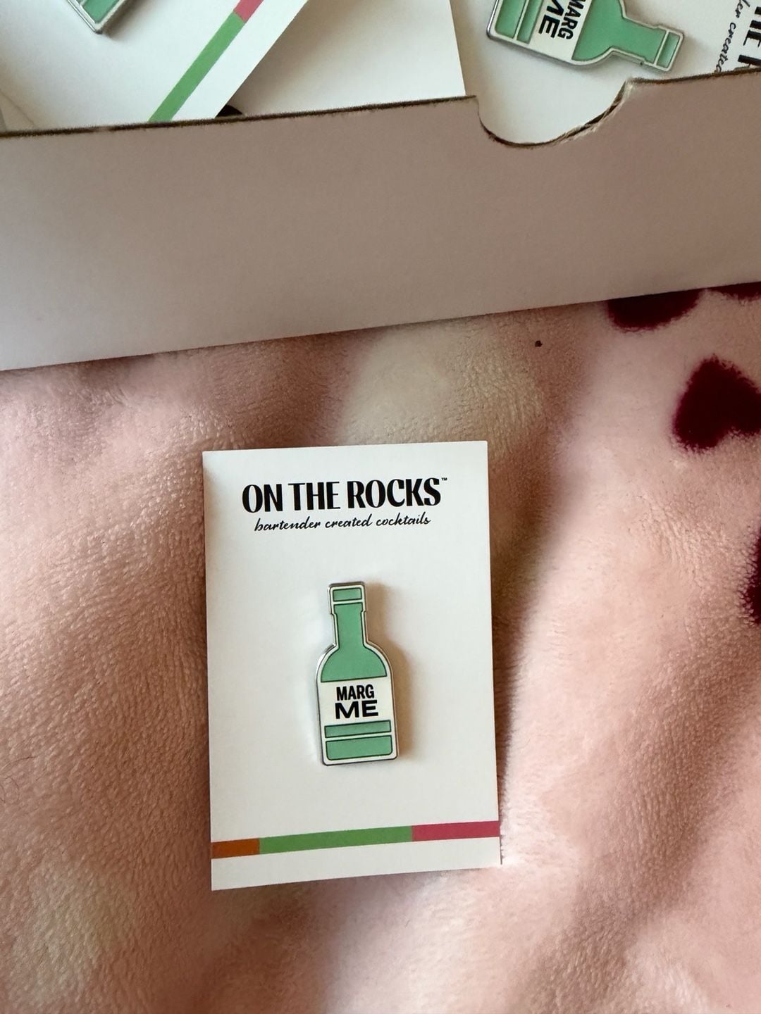 20 pk On The Rocks Marg Me Enamel Pin Cocktail Lapel Pin 1