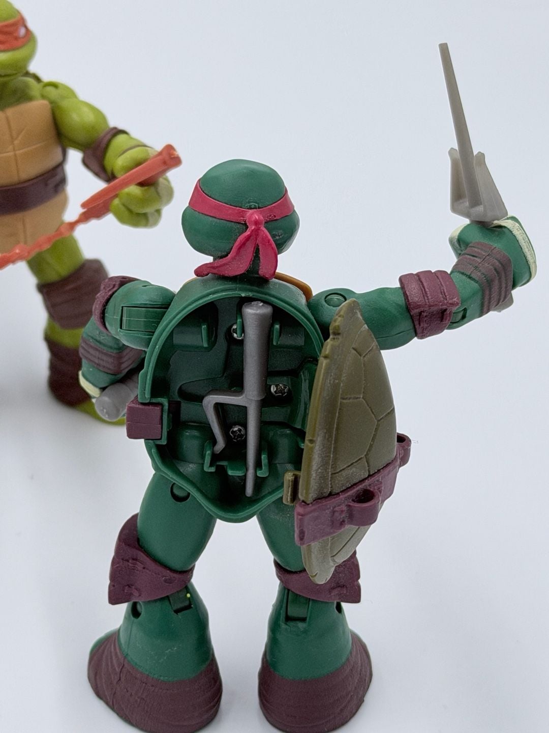 TMNT Action Figure Lot of 5 - 2012 Flingers Mikey & Donatello, Raph, 2007 McDonald's Leo 6