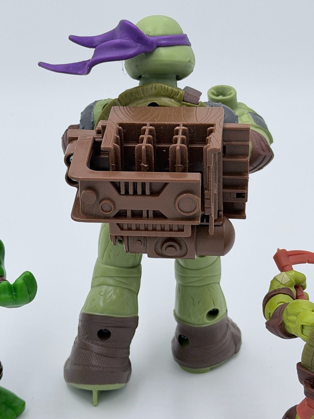 TMNT Action Figure Lot of 5 - 2012 Flingers Mikey & Donatello, Raph, 2007 McDonald's Leo 8