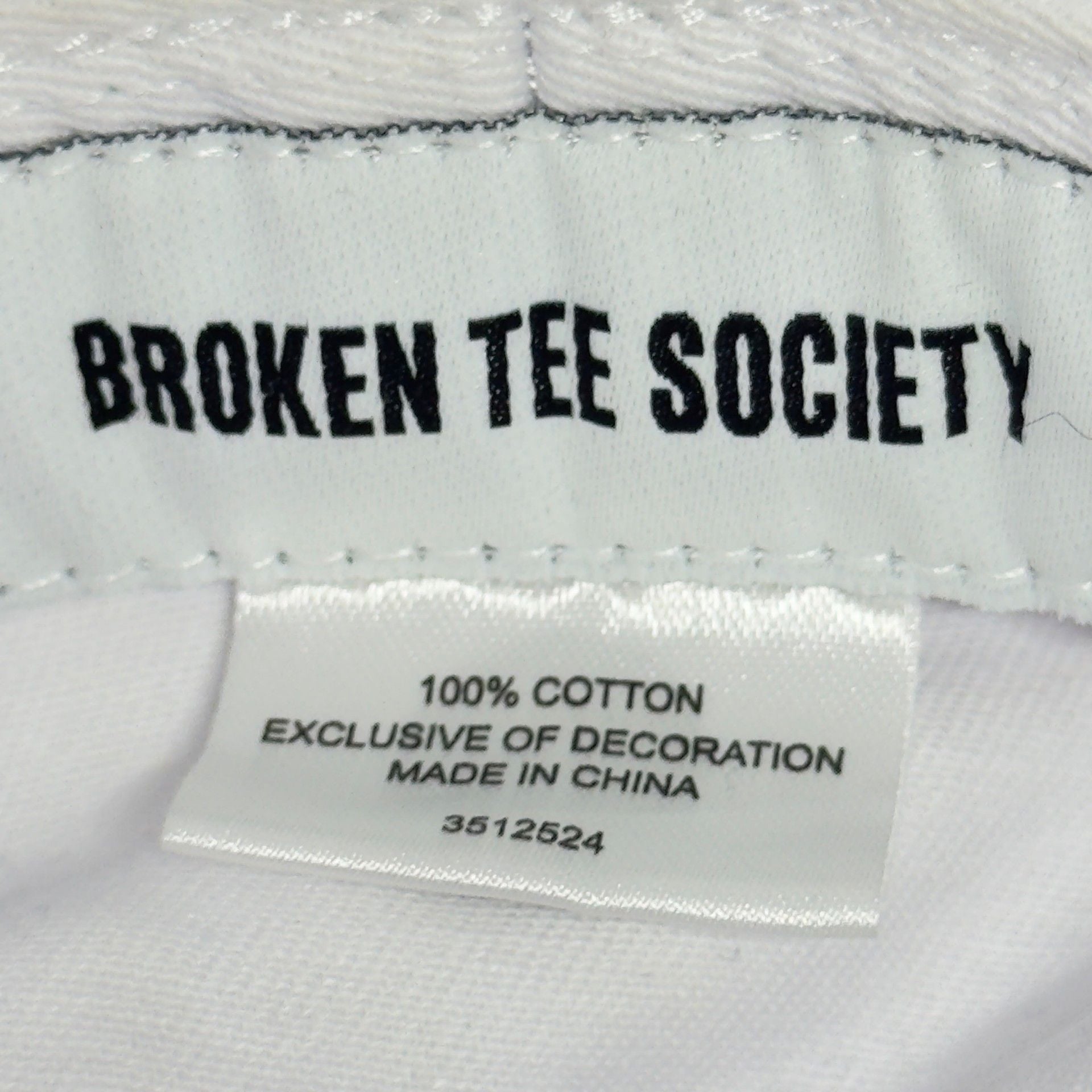 Broken Tee Society White Bucket Hat 3
