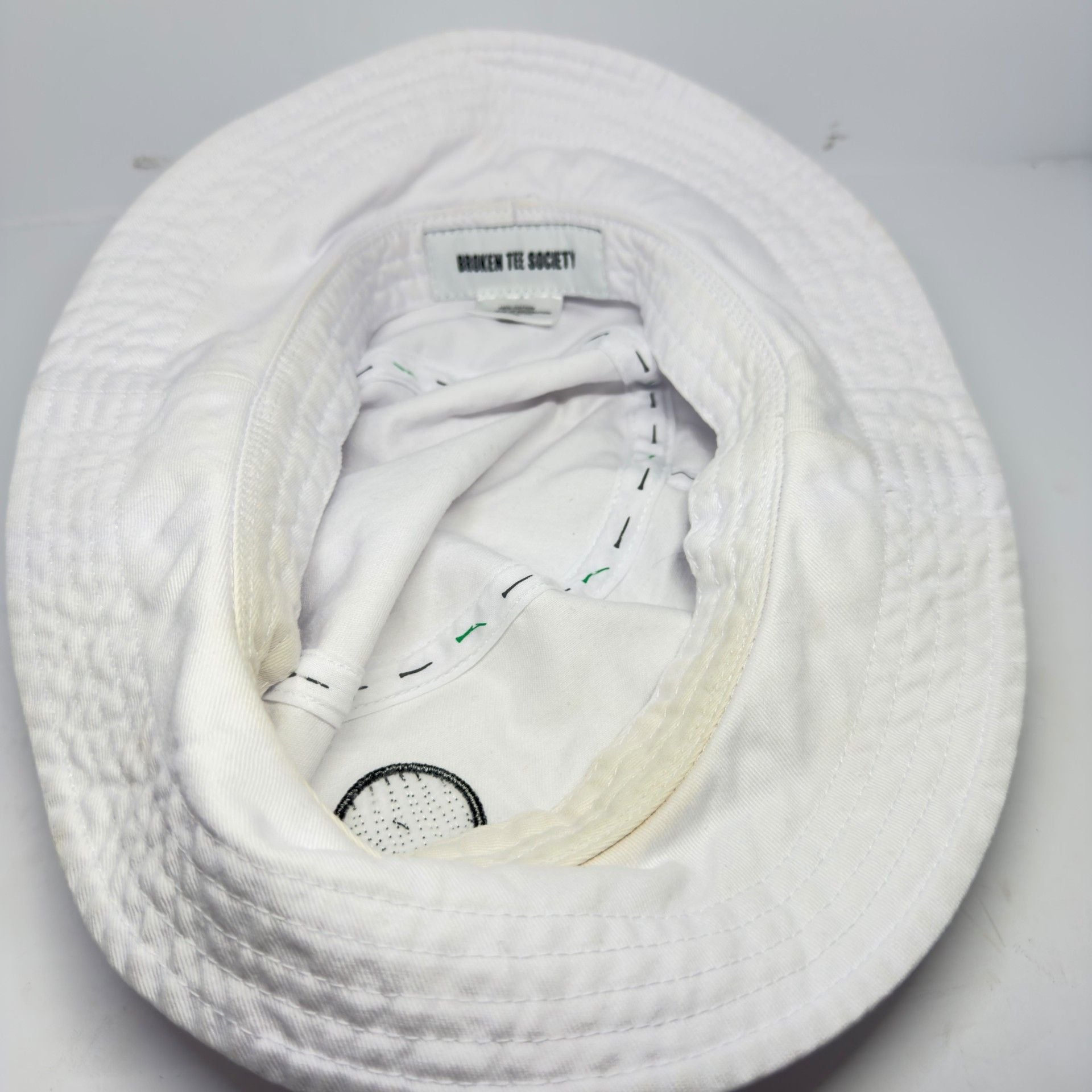 Broken Tee Society White Bucket Hat 6