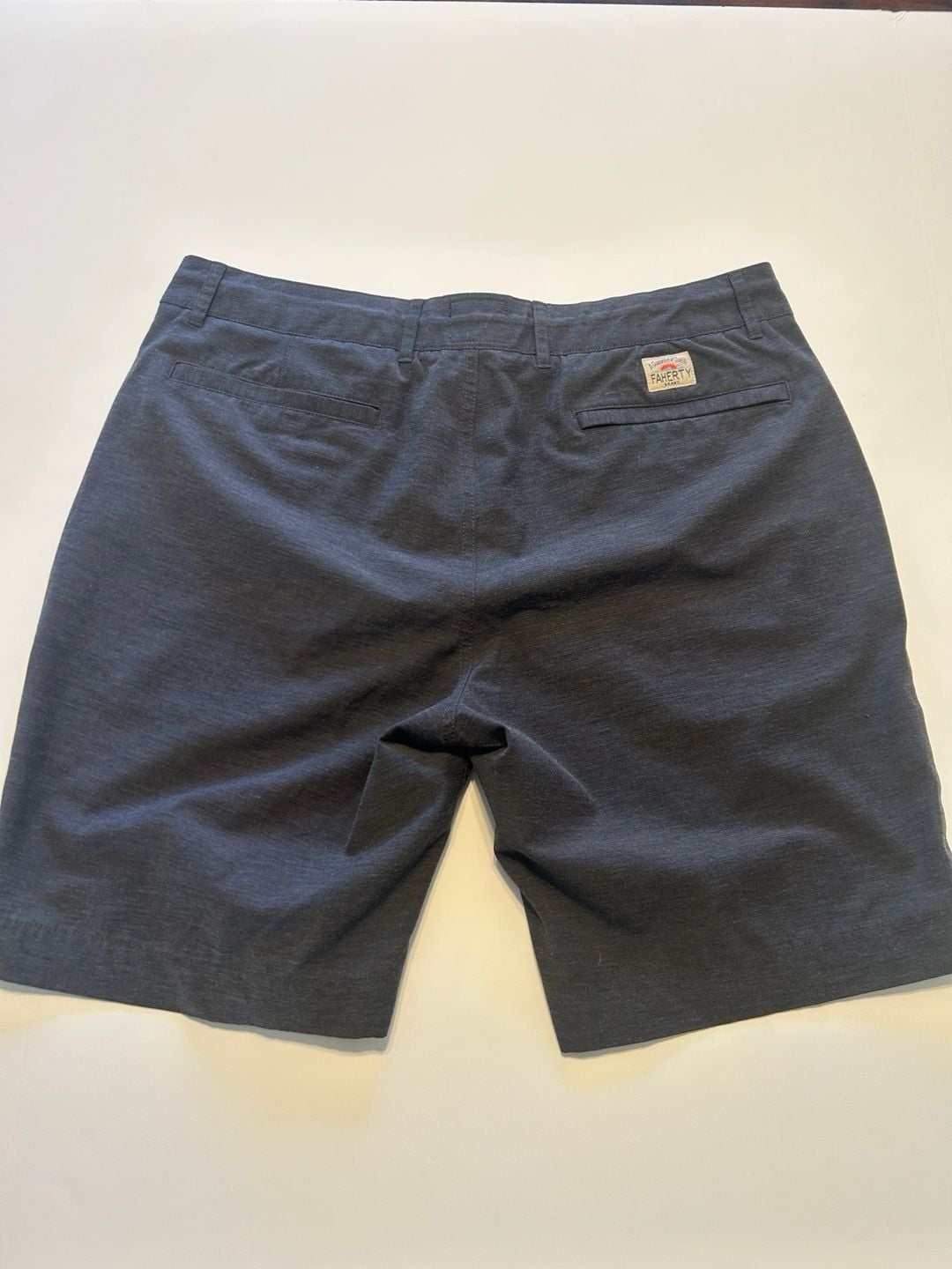 Faherty All Day Shorts Size 34 Charcoal Gray Performance 7
