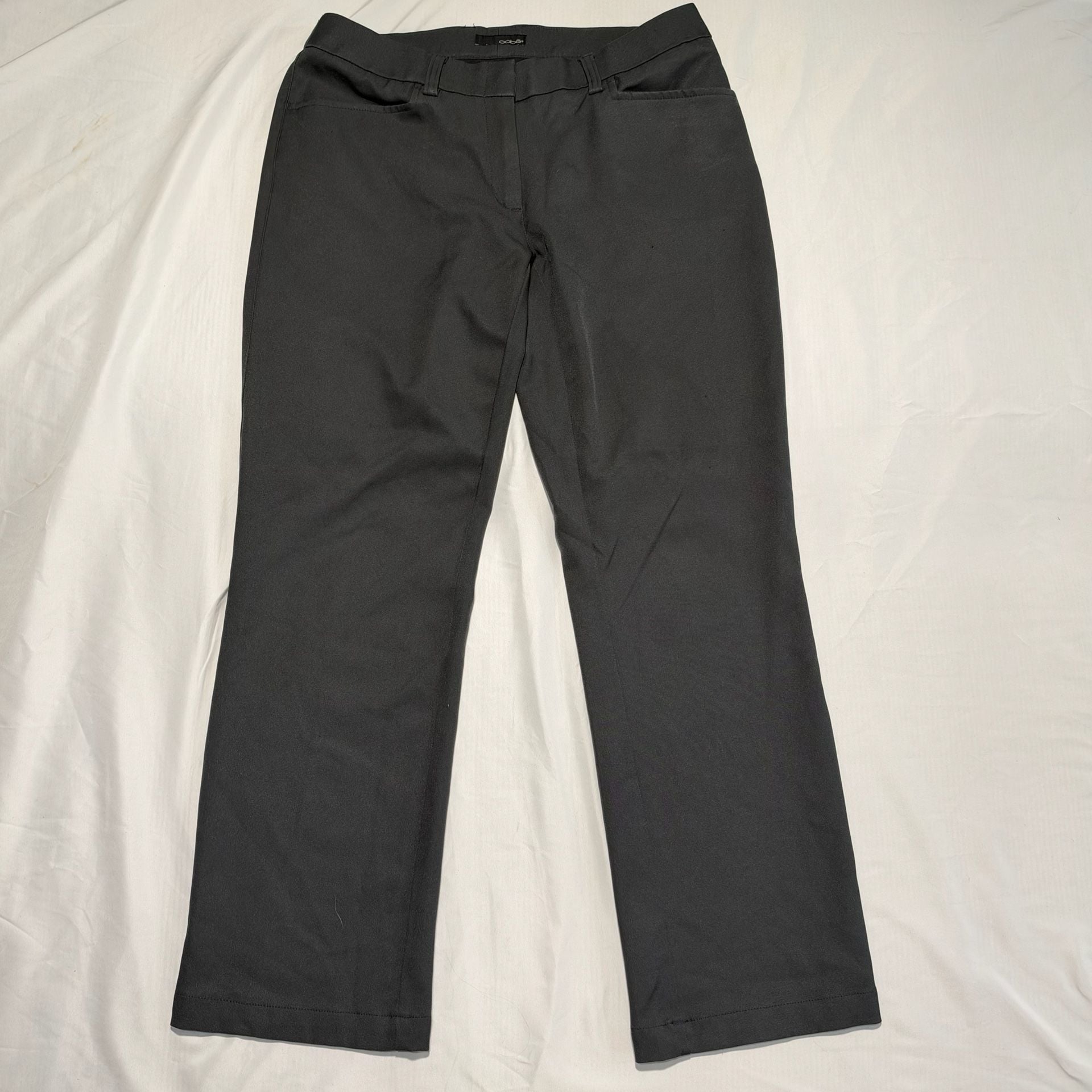 oobe Dress Pants Size 6x29 Charcoal Gray Polyester 2
