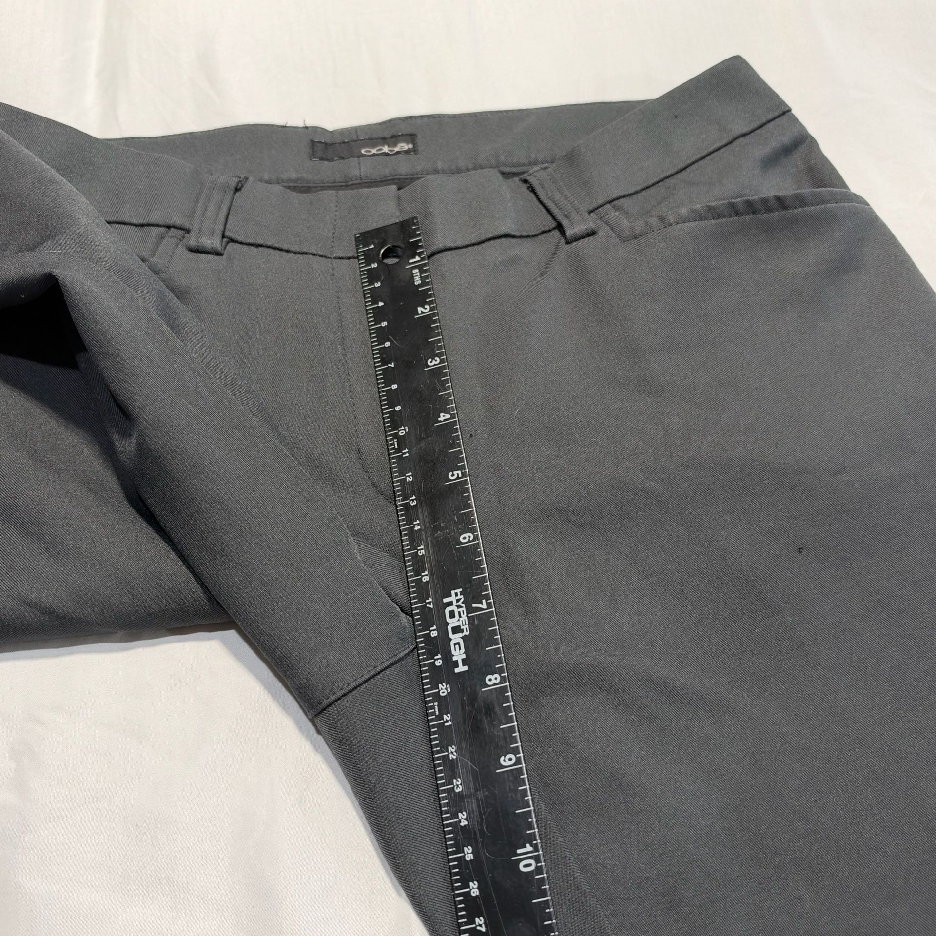 oobe Dress Pants Size 6x29 Charcoal Gray Polyester 3