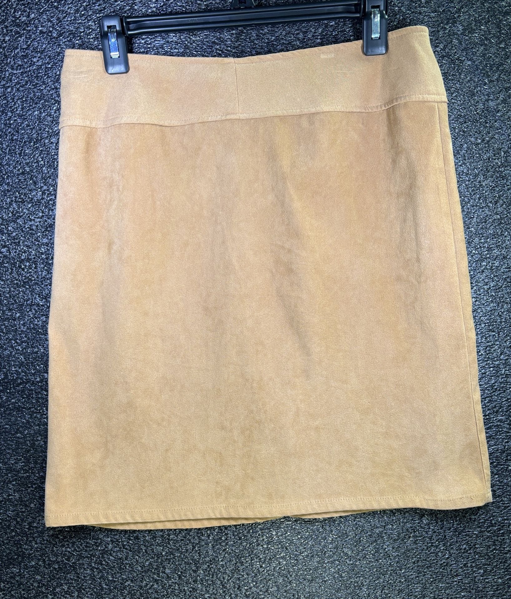 Rag Mini Skirt Brown Cotton Size 8 6