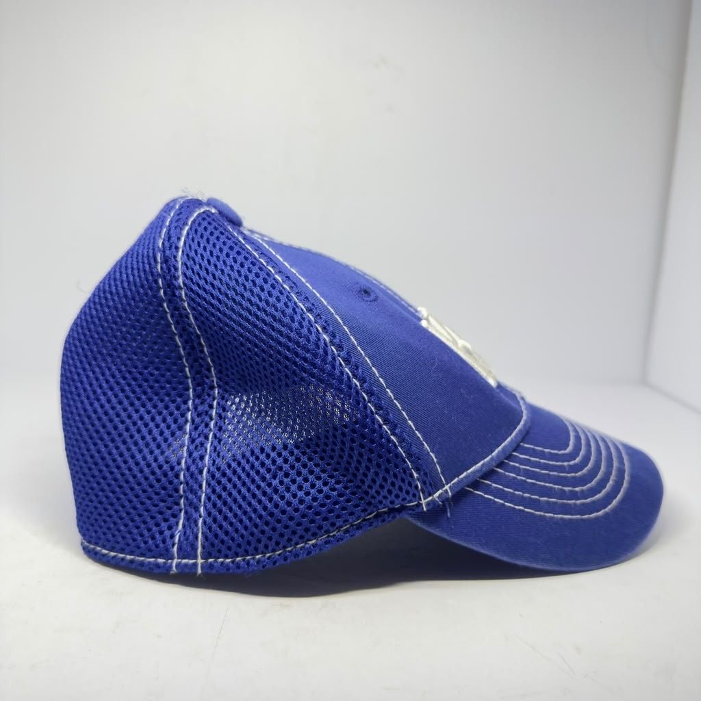 MLB Kansas City Royals Blue Mesh Trucker Hat Cap 8