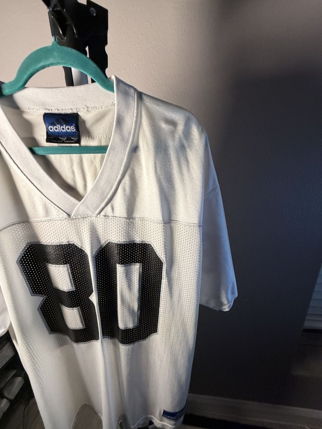 Adidas Football Jersey Size XL White 80 Number 5