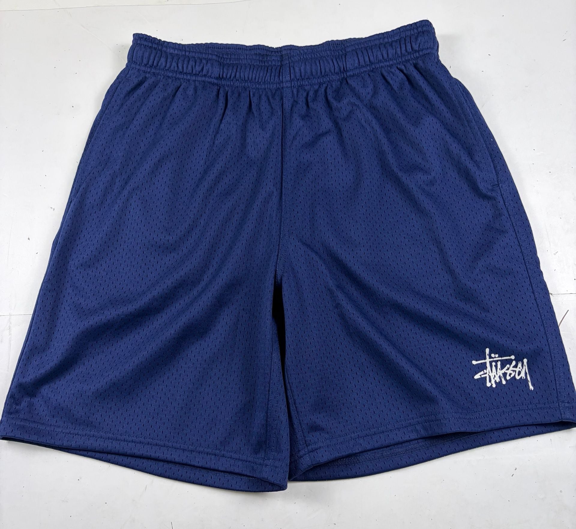 Stussy Mesh Basketball Shorts Blue Like New Size S / 29” waist (OF) 2