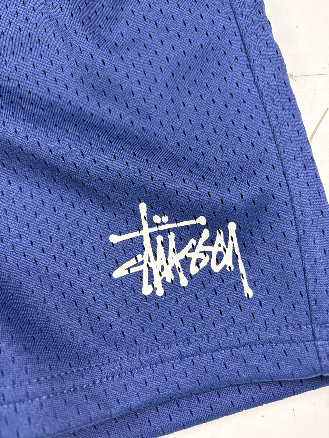 Stussy Mesh Basketball Shorts Blue Like New Size S / 29” waist (OF) 3