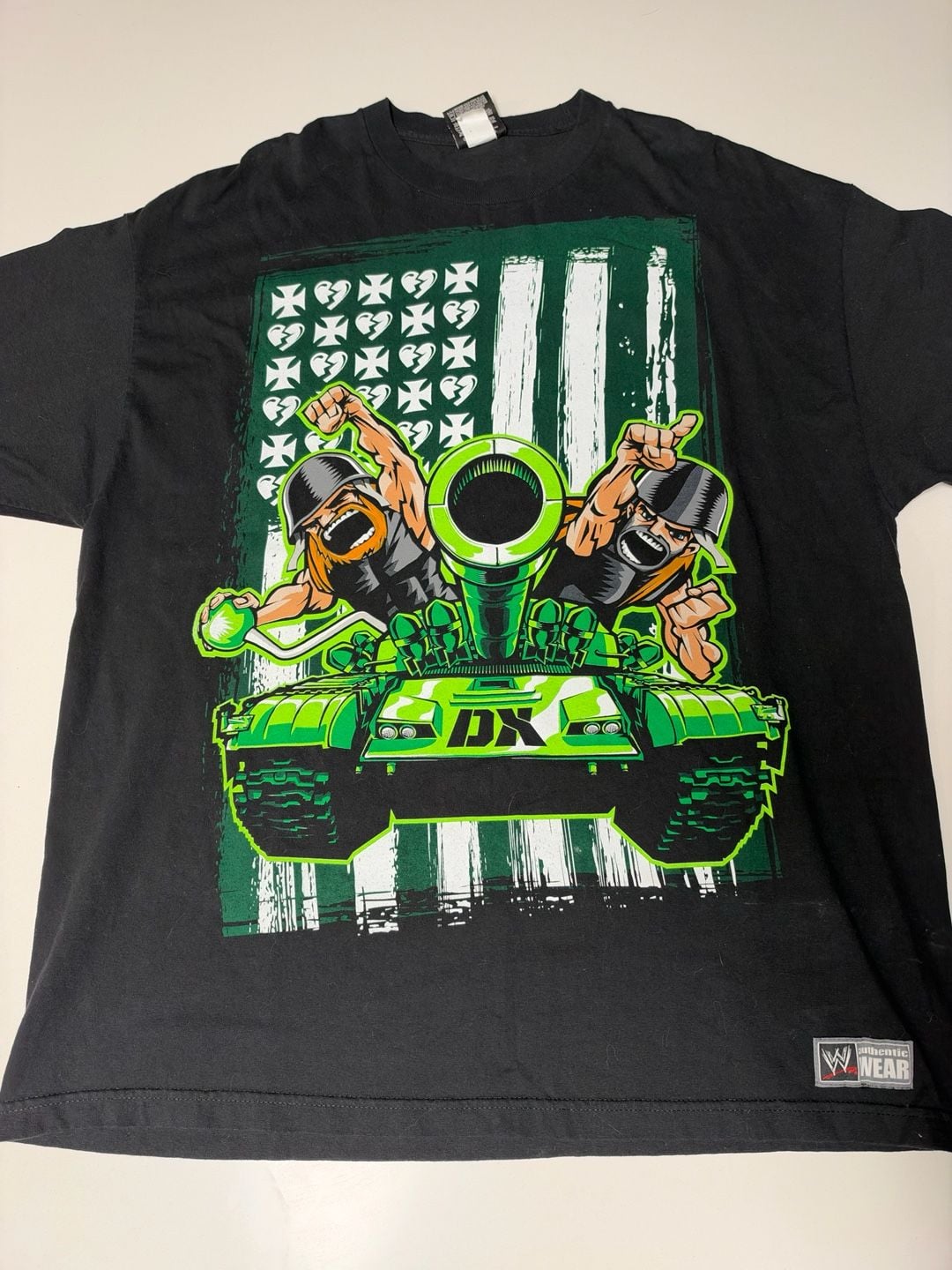 WWE DX D-Generation X World's Biggest Member T-Shirt Size 2X 3