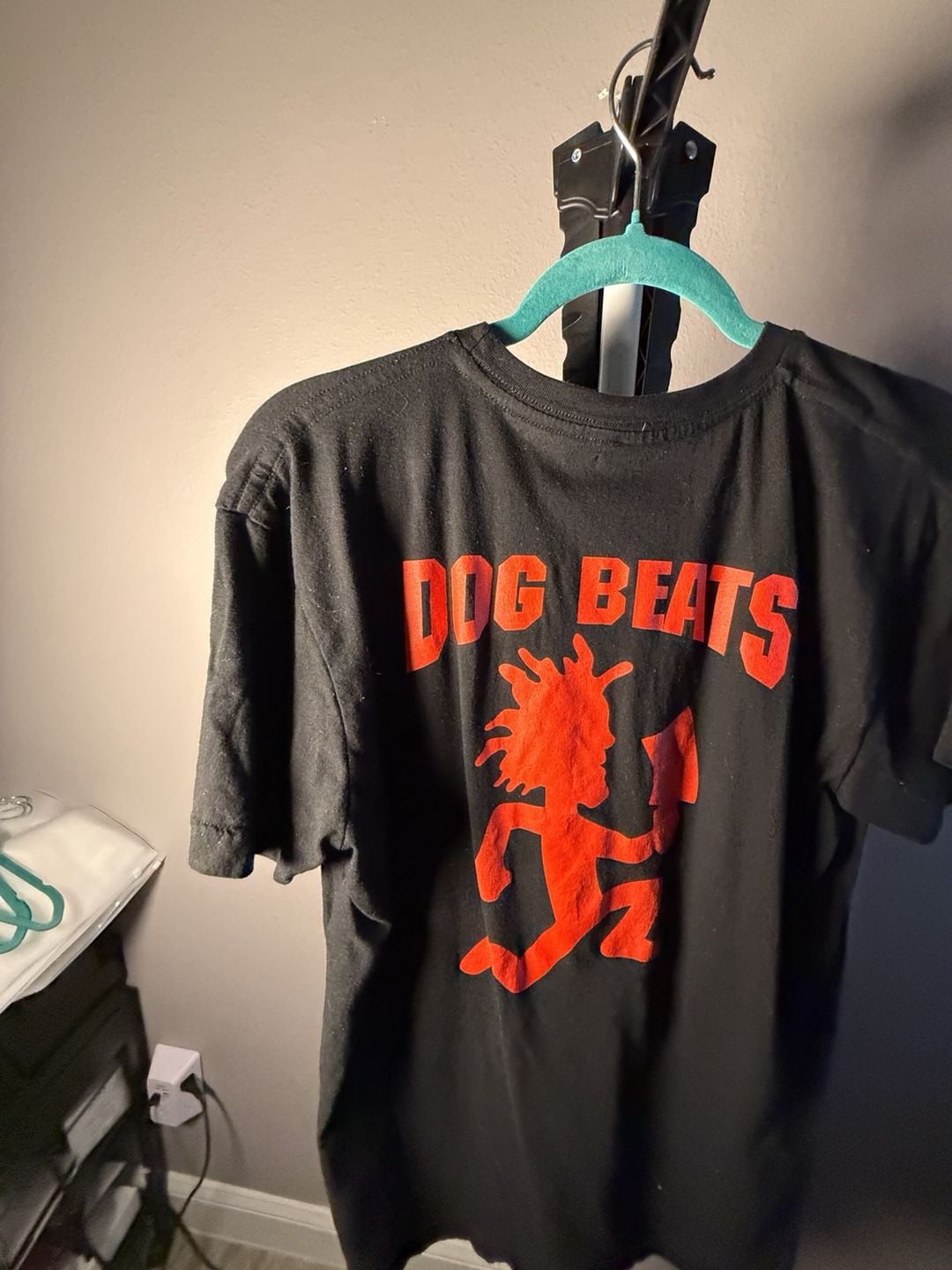 Insane Clown Posse Dog Beats ICP T-Shirt Black Graphic Tee 9