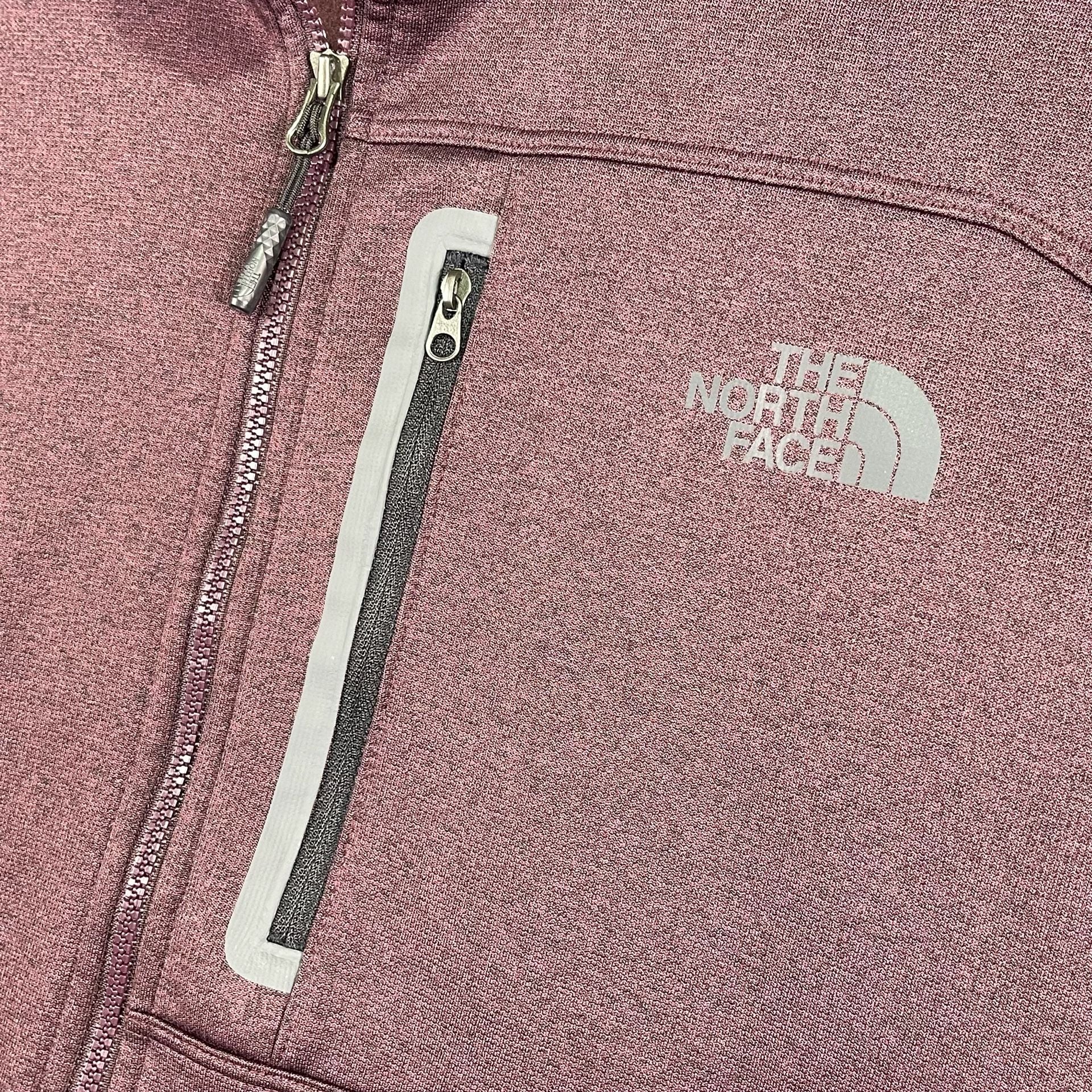 The North Face 1/4 Zip Pullover Size XXL Burgundy Fleece Jacket 7
