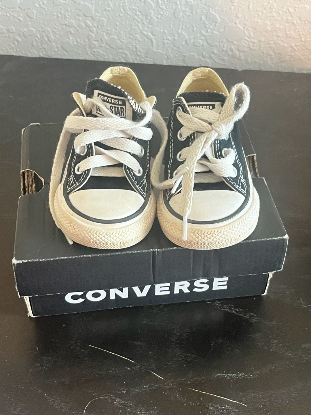 Converse All Star Low Sneakers Black Toddler 2