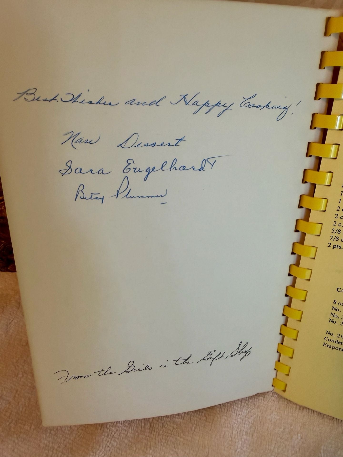 SIGNED Seconds Please Cookbook Nan Dessert Sara Engelhardt Betsy Plummer 1979 4