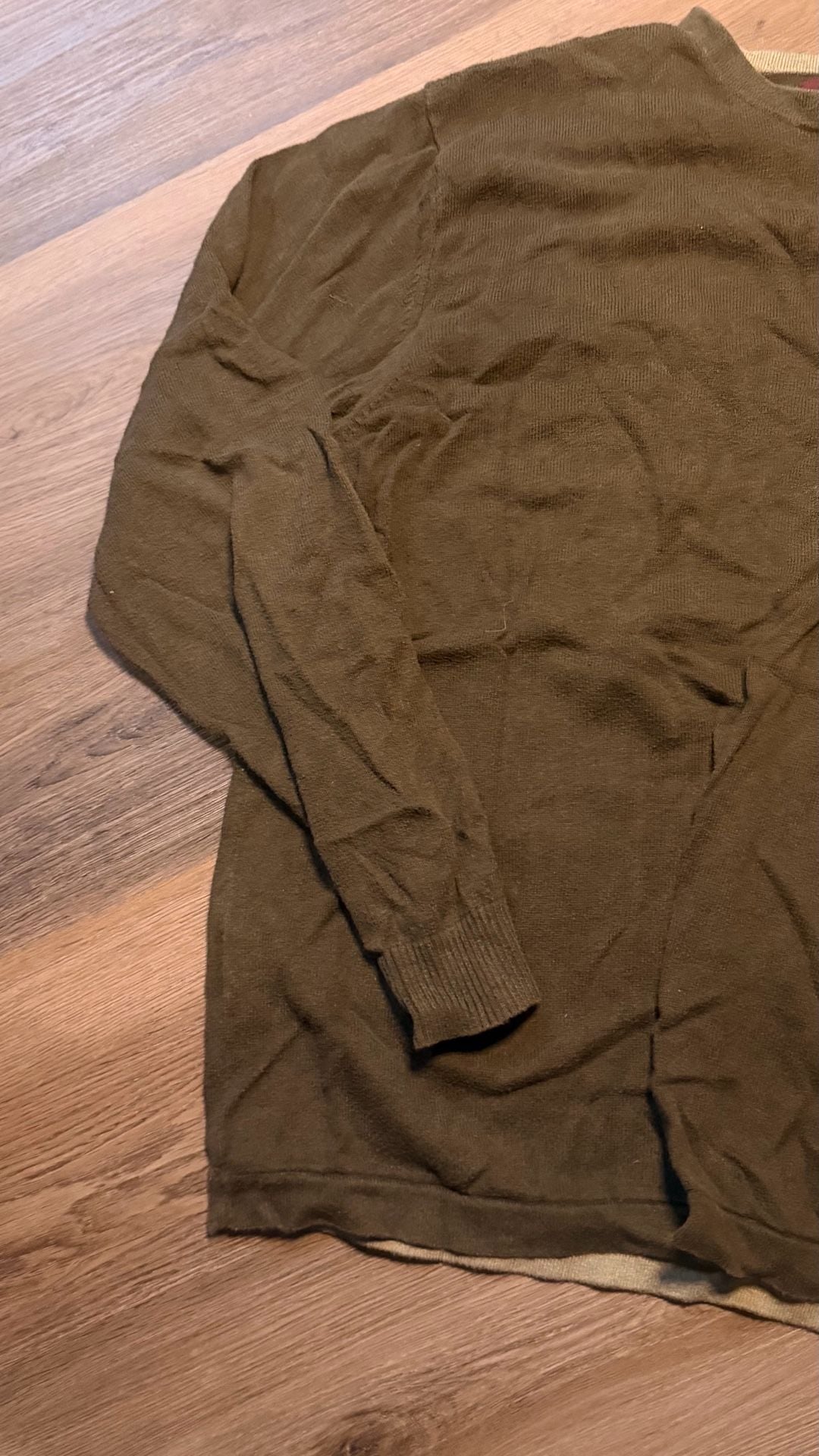 Tommy Bahama Sweater Size L/G Green Cotton Cashmere 2