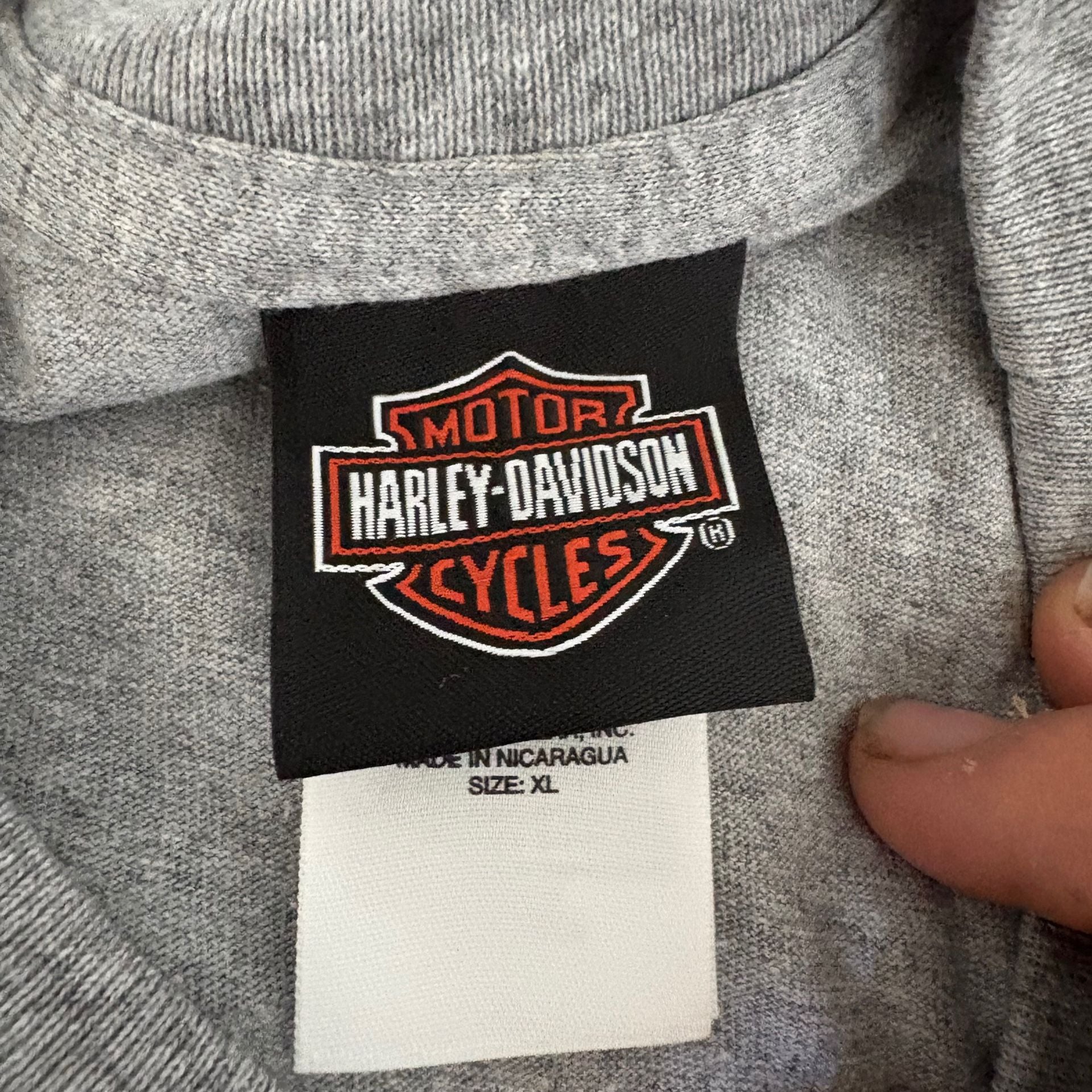 Harley-Davidson 105th Anniversary T-Shirt Size XL Gray House of Harley 3