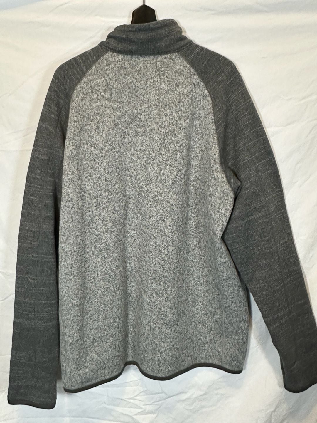 Patagonia Better Sweater 1/4 Zip Size XL Grey Fleece Pullover Jacket 3