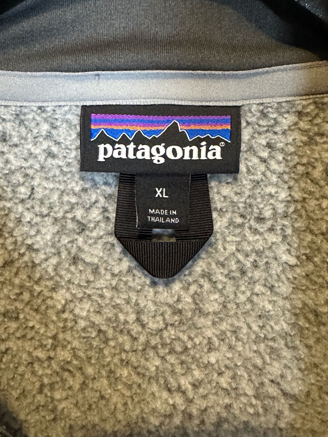 Patagonia Better Sweater 1/4 Zip Size XL Grey Fleece Pullover Jacket 4