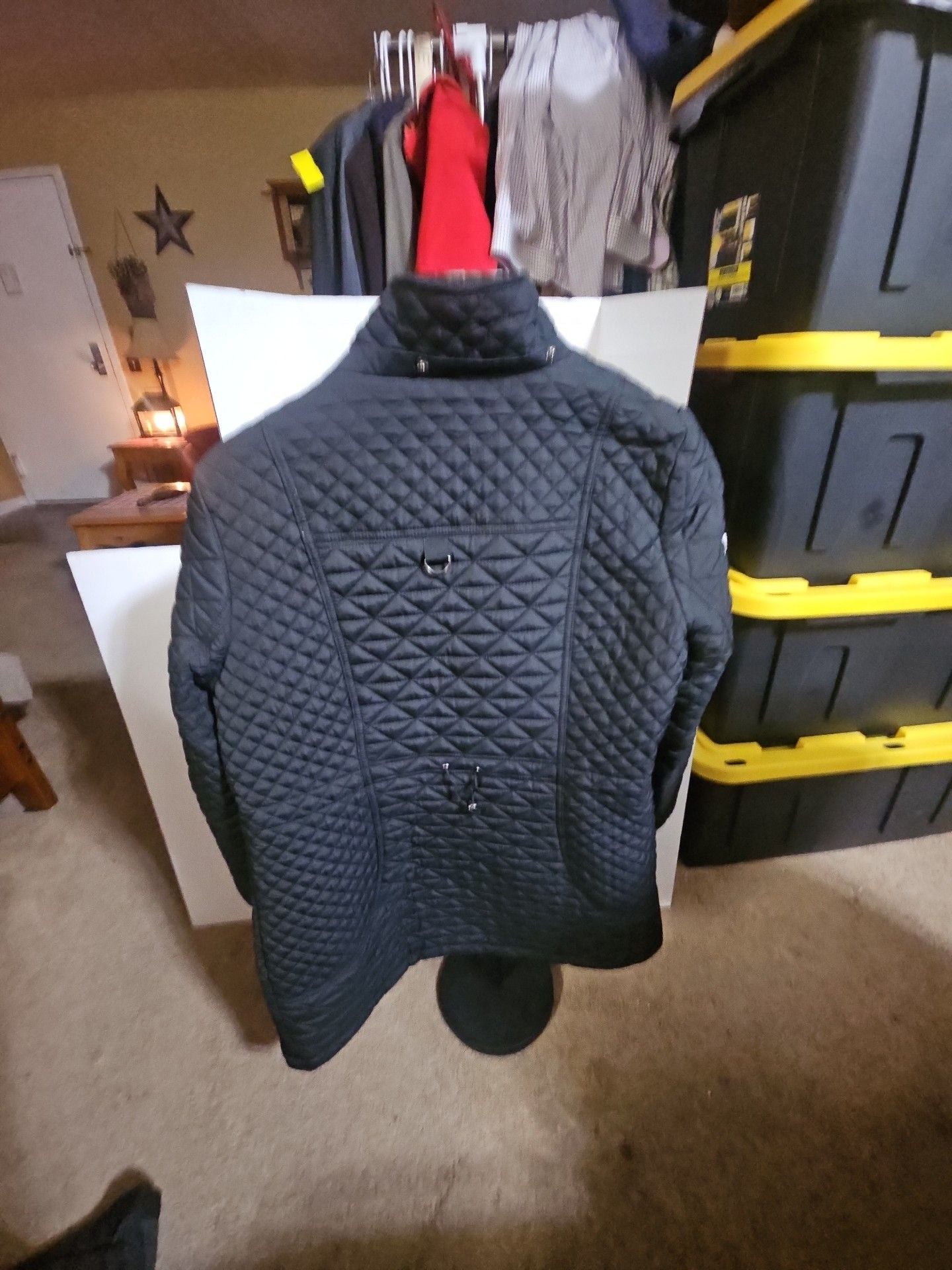 WEATHERPROOF Quilted Jacket L/G Black 3