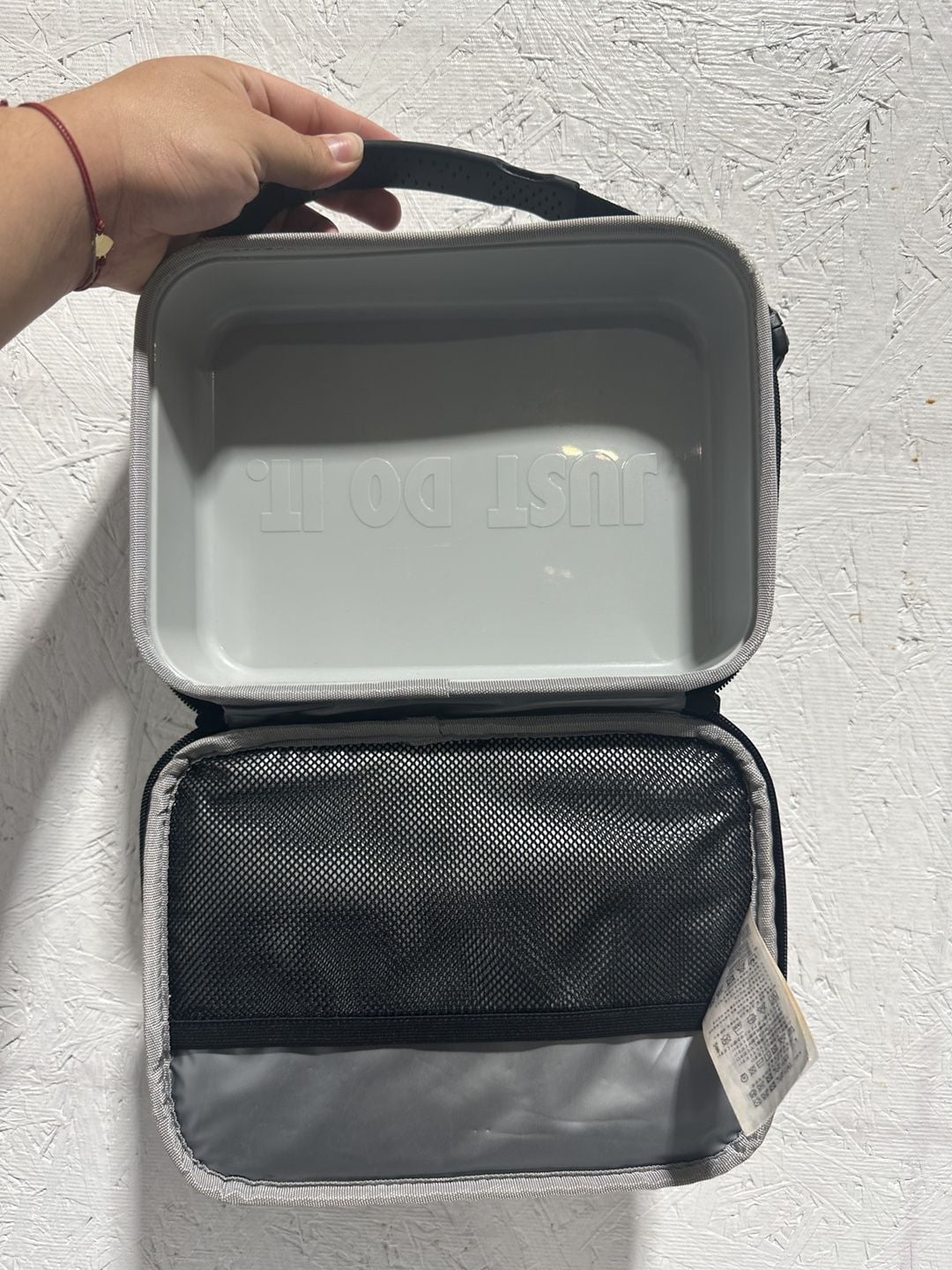 Nike Lunch Box Black Gray Just Do It 2