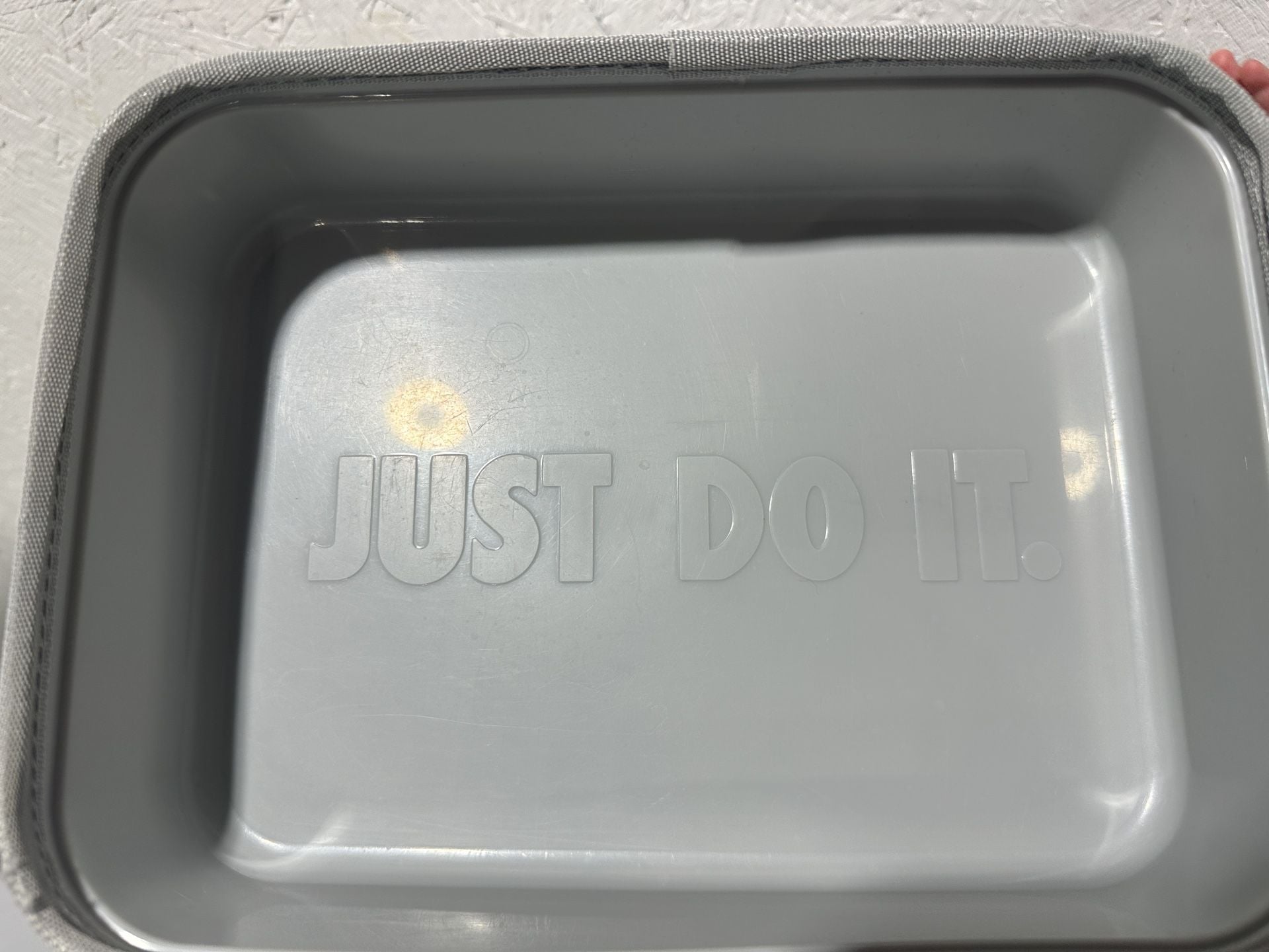 Nike Lunch Box Black Gray Just Do It 3