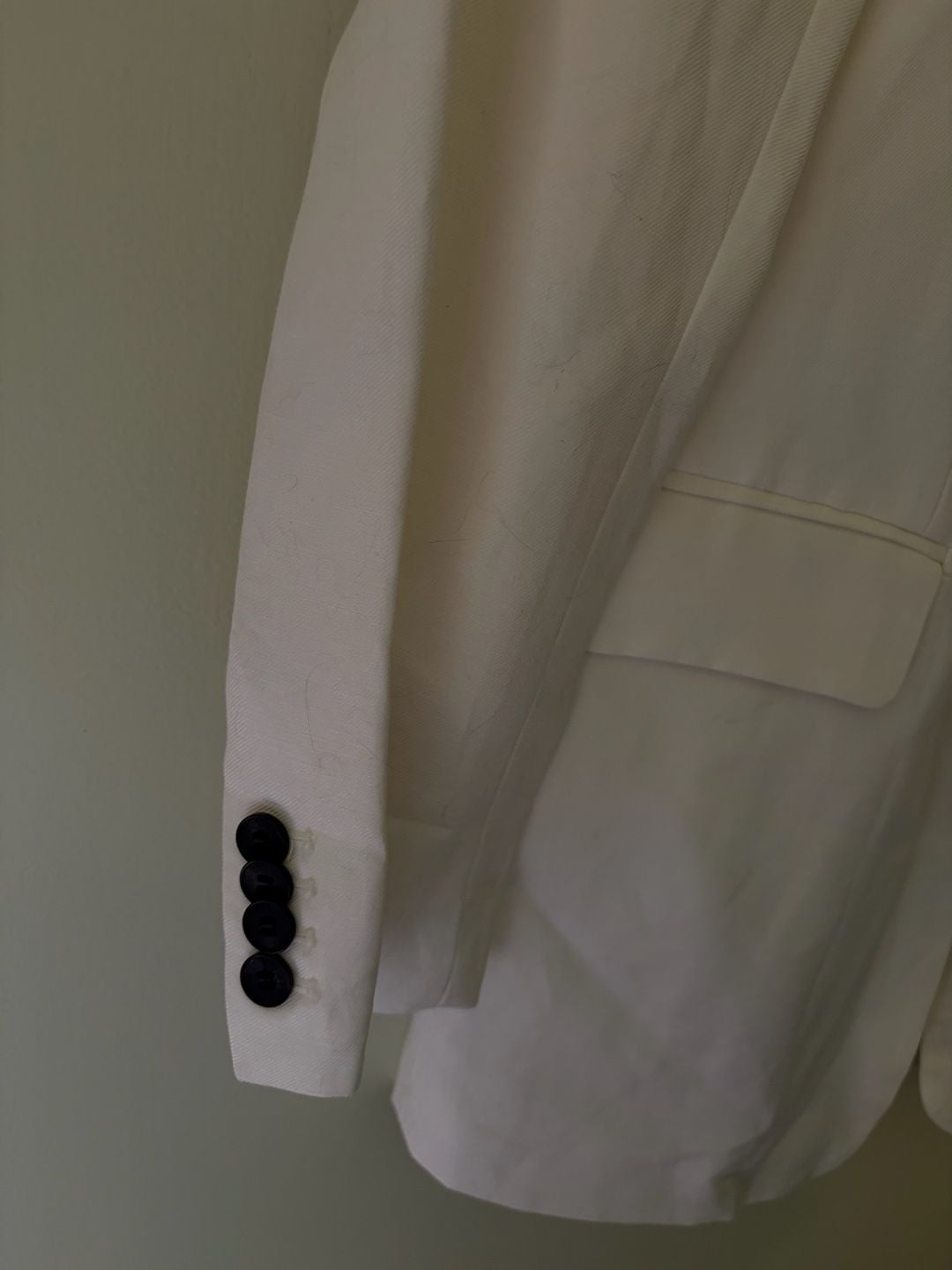 H&M White Blazer Jacket 4