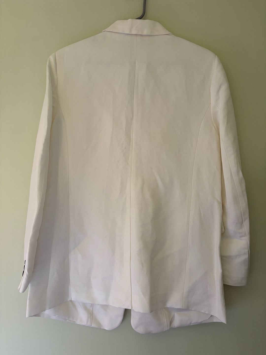 H&M White Blazer Jacket 6