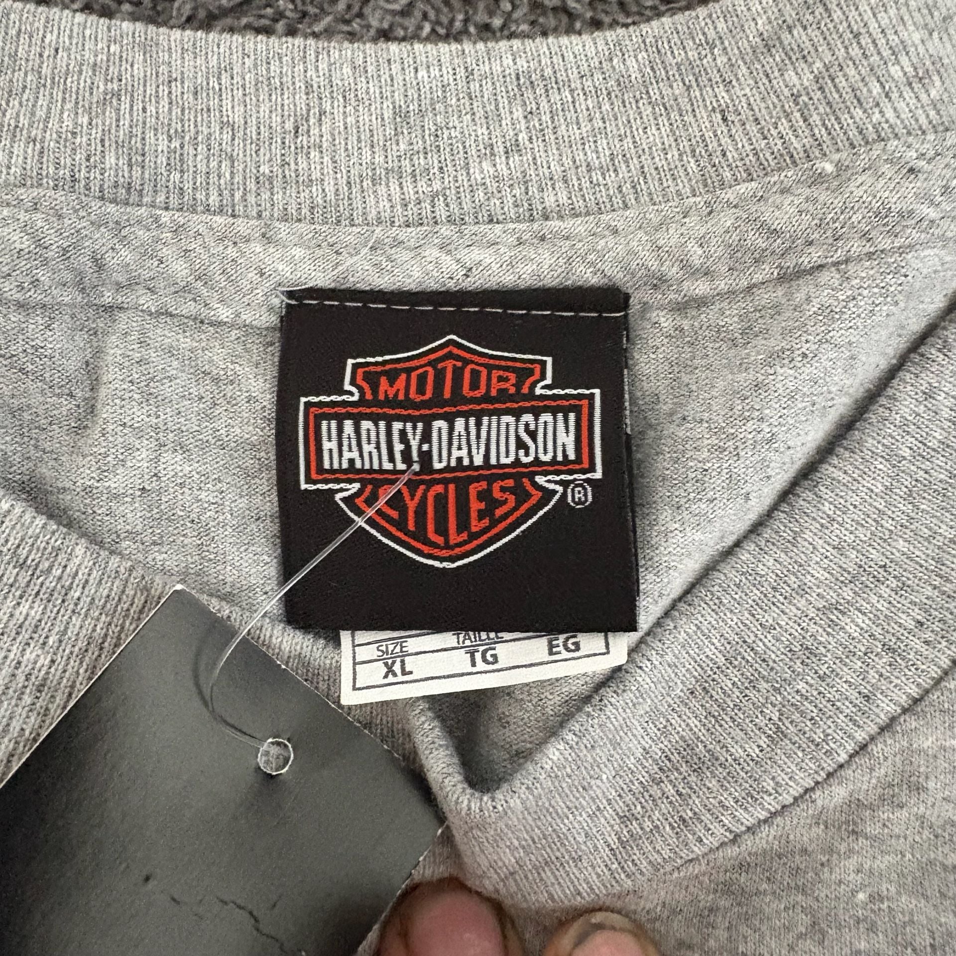 New Harley-Davidson Milwaukee Don't Tread T-Shirt Size XL Grey 5