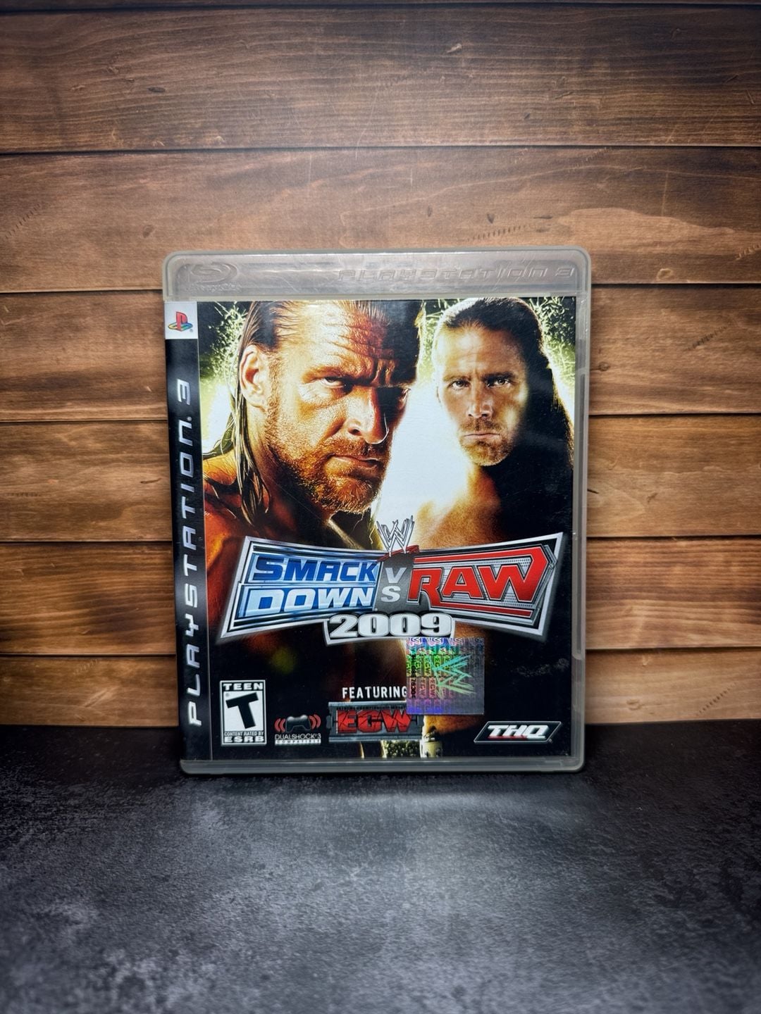 WWE SmackDown vs. Raw 2009 PS3 PlayStation 3 Game Complete CIB 1