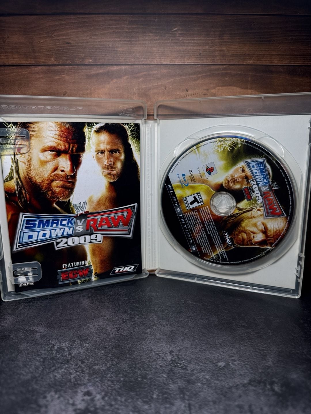 WWE SmackDown vs. Raw 2009 PS3 PlayStation 3 Game Complete CIB 3