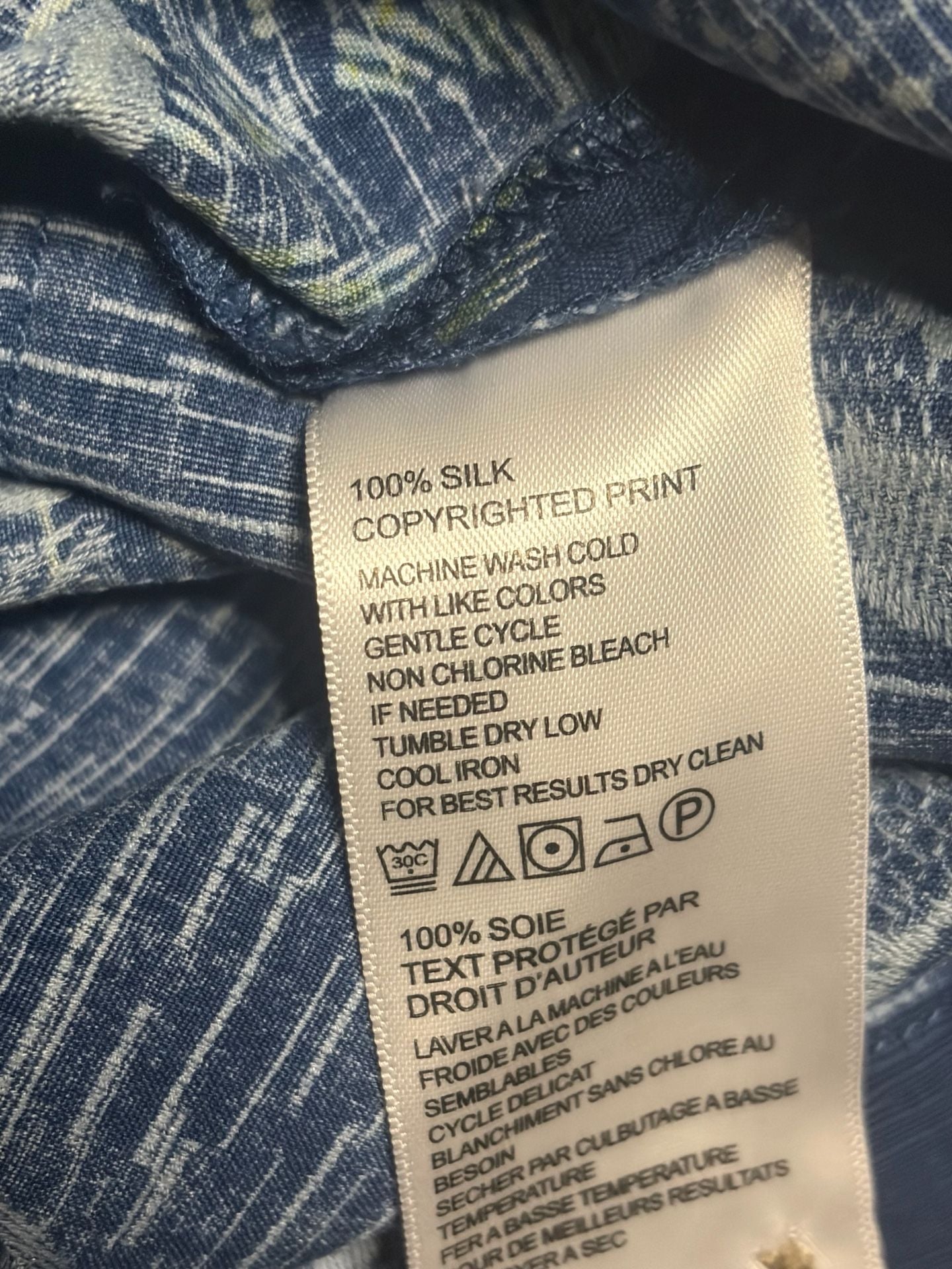 Tommy Bahama Silk Tropical Hawaiian Shirt 7