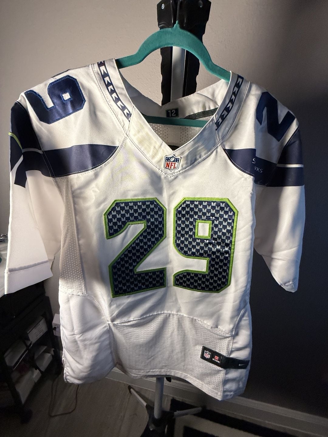 Nike Seattle Seahawks Earl Thomas 29 Jersey Size 44 White 6