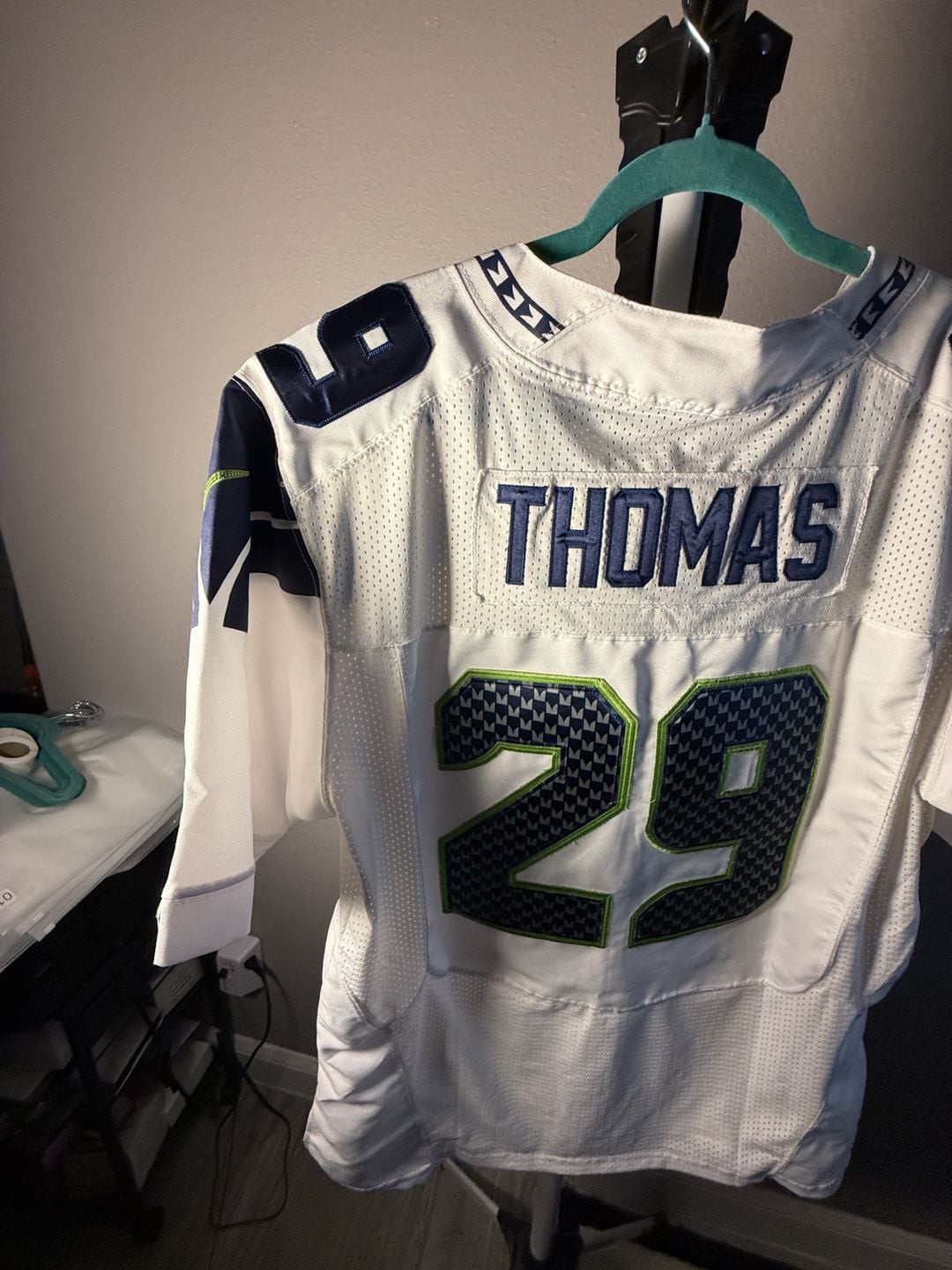 Nike Seattle Seahawks Earl Thomas 29 Jersey Size 44 White 9