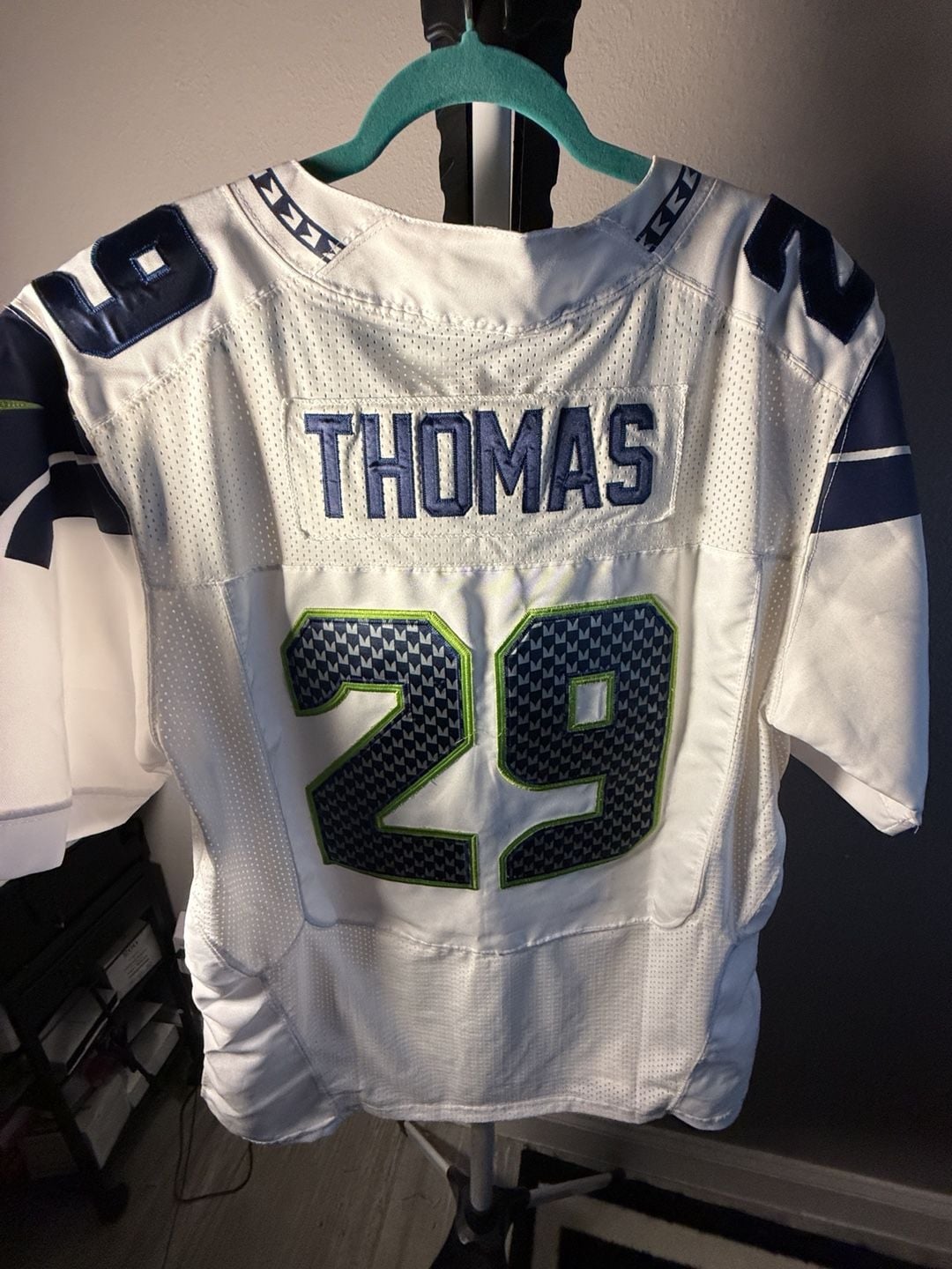 Nike Seattle Seahawks Earl Thomas 29 Jersey Size 44 White 11