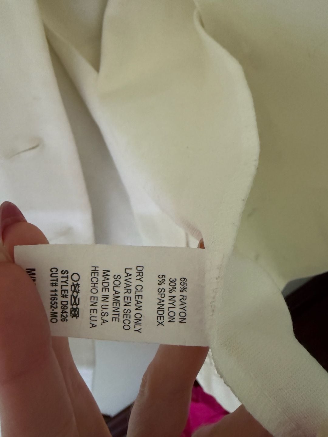 Fashion Nova Double Breasted Blazer White 7