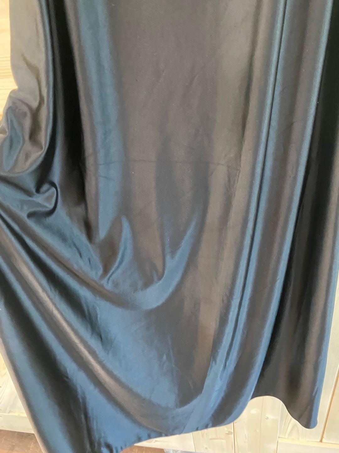 NWT Black One-Shoulder Ruched Maxi Dress 8