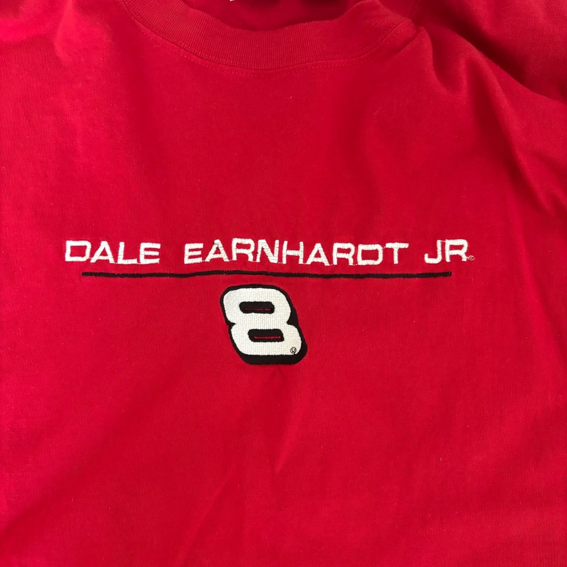 Dale Earnhardt Jr. NASCAR T-Shirt XL Red 5