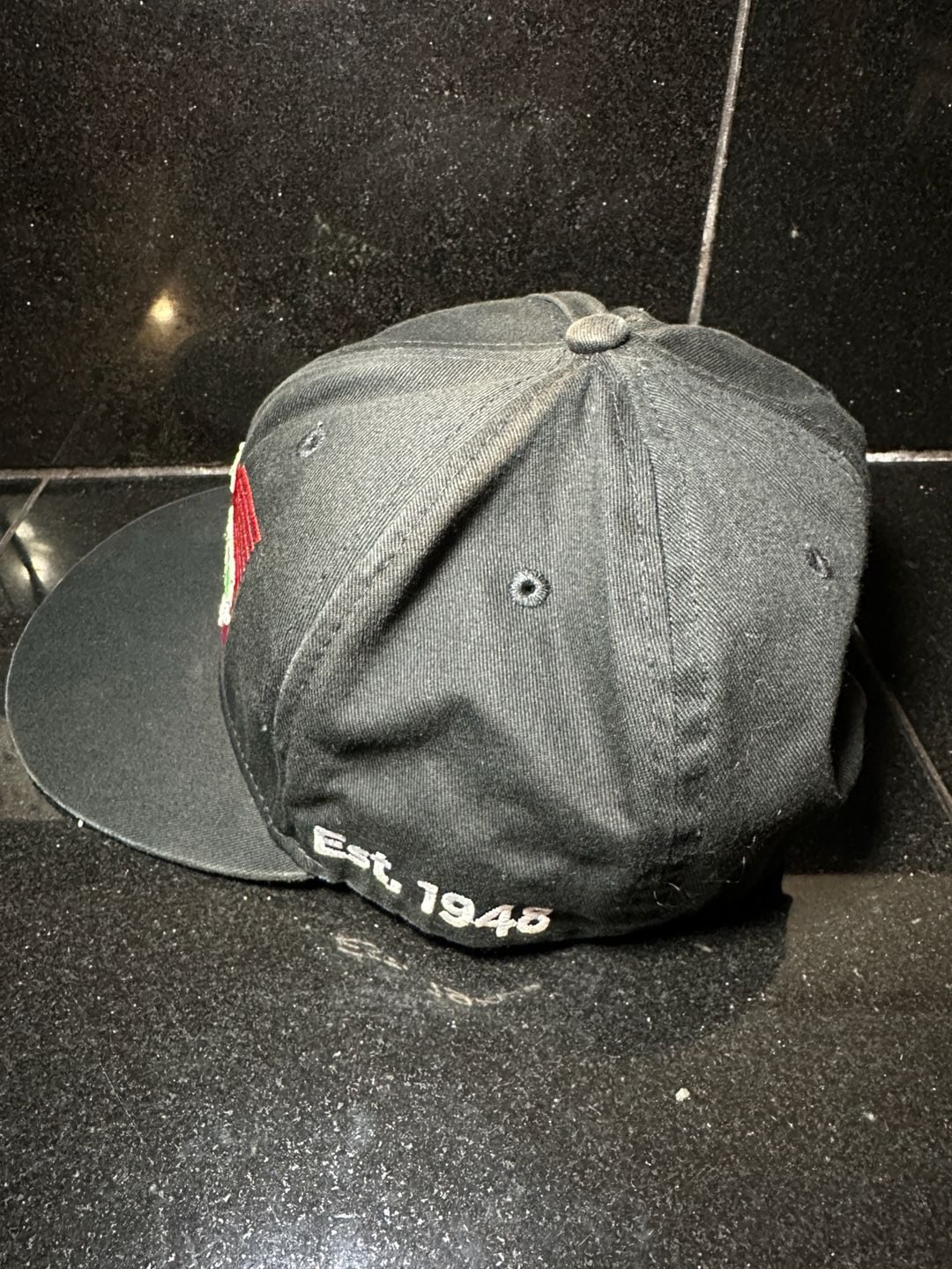 In-N-Out Burger No Delay Snapback Hat Black Embroidered Est 1948 3