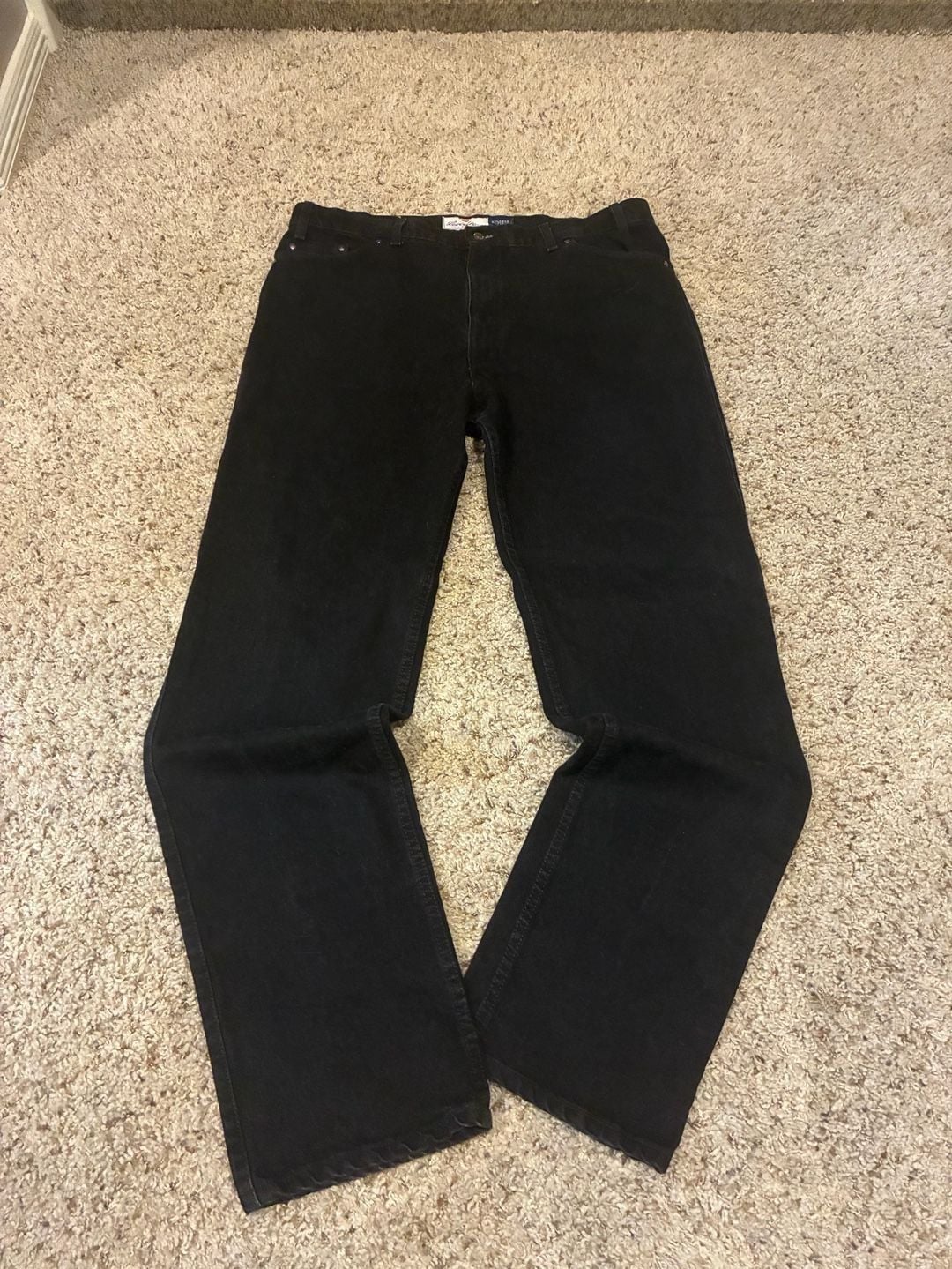 Levi's 550 Relaxed Fit Jeans Black 38x30 2