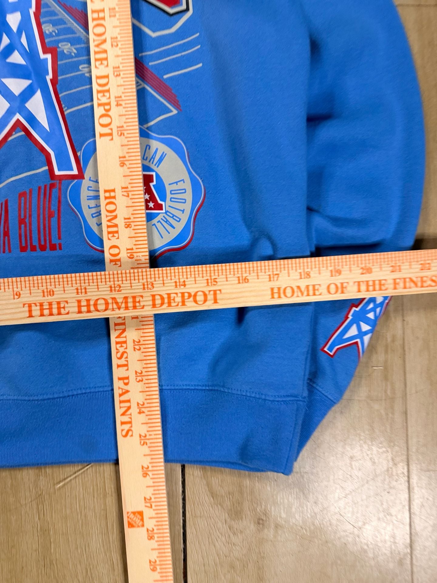 NFL Houston Oilers Luv Ya Blue Sweatshirt Light Blue 5