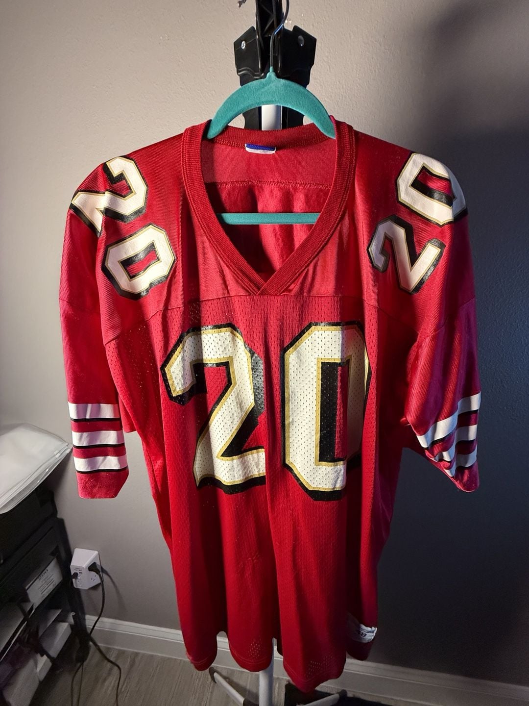 Champion San Francisco 49ers Garrison Hearst 20 Jersey XL Red 4