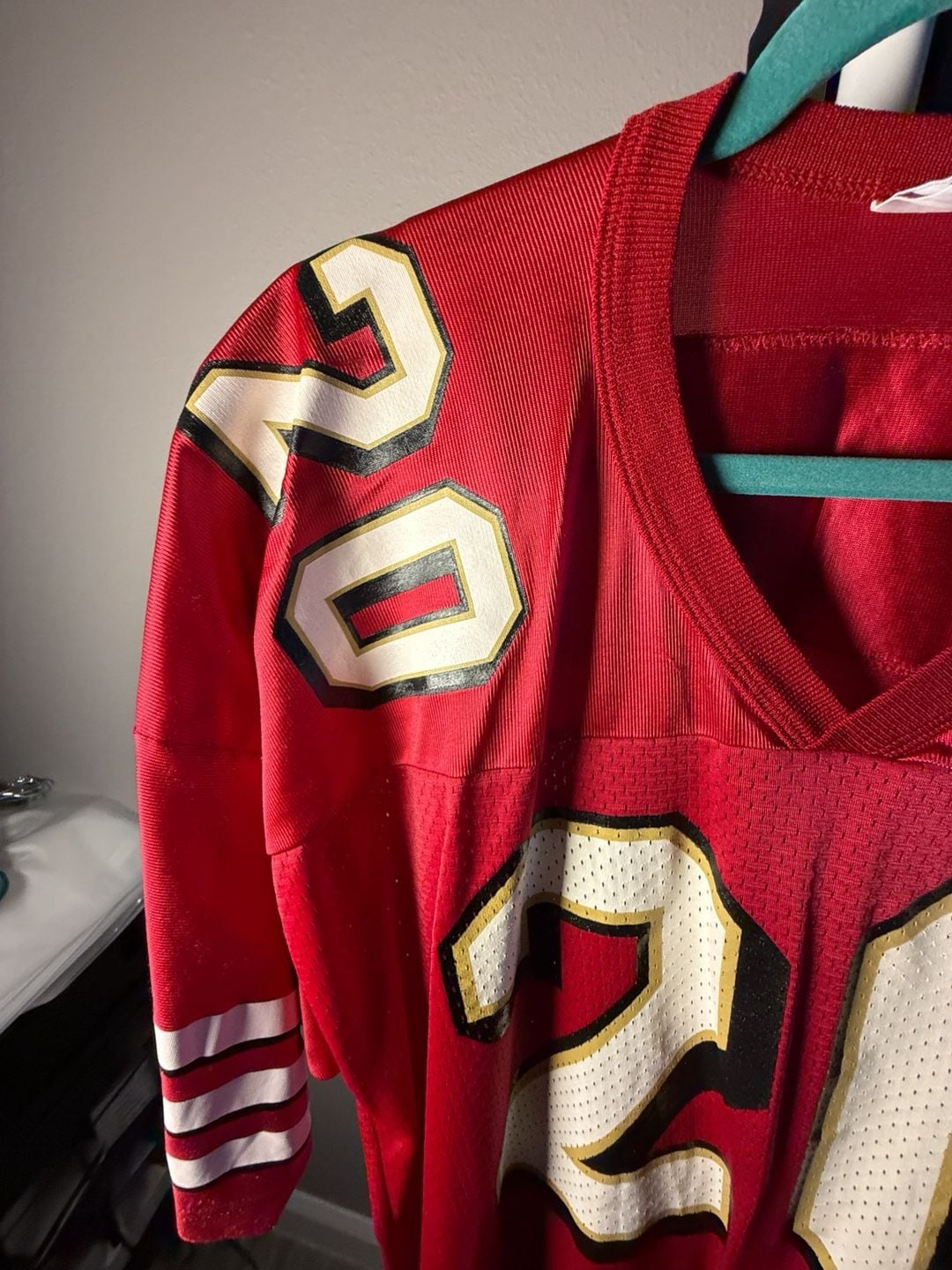 Champion San Francisco 49ers Garrison Hearst 20 Jersey XL Red 5