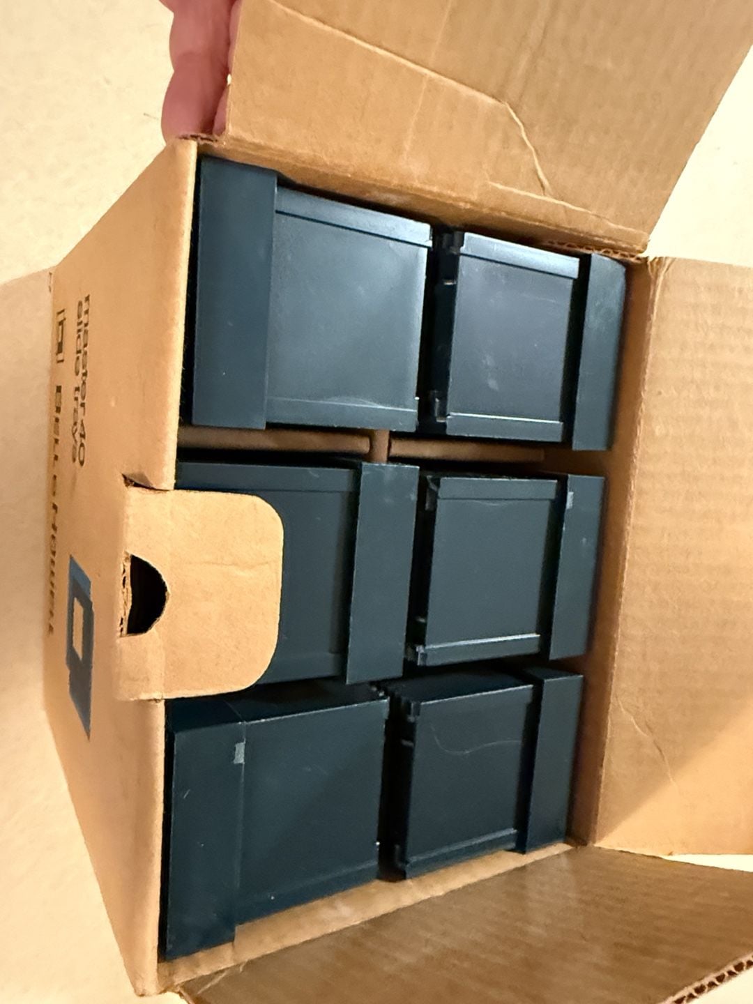 Bell & Howell Master 40 Slide Trays Box Set of 6 7