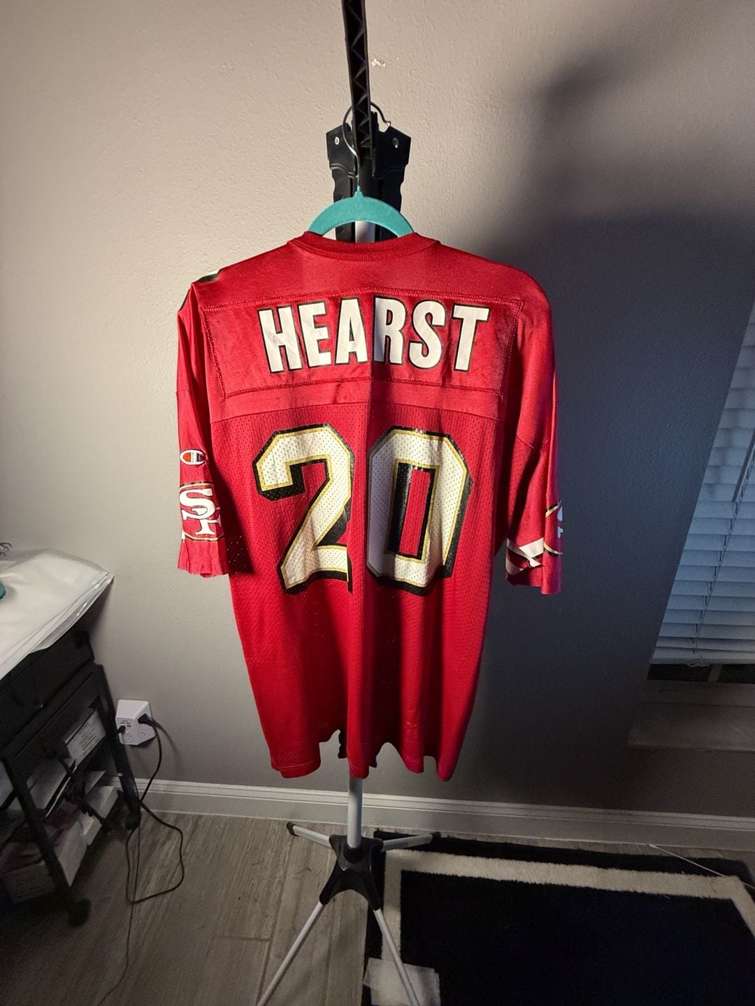 Champion San Francisco 49ers Garrison Hearst 20 Jersey XL Red 8