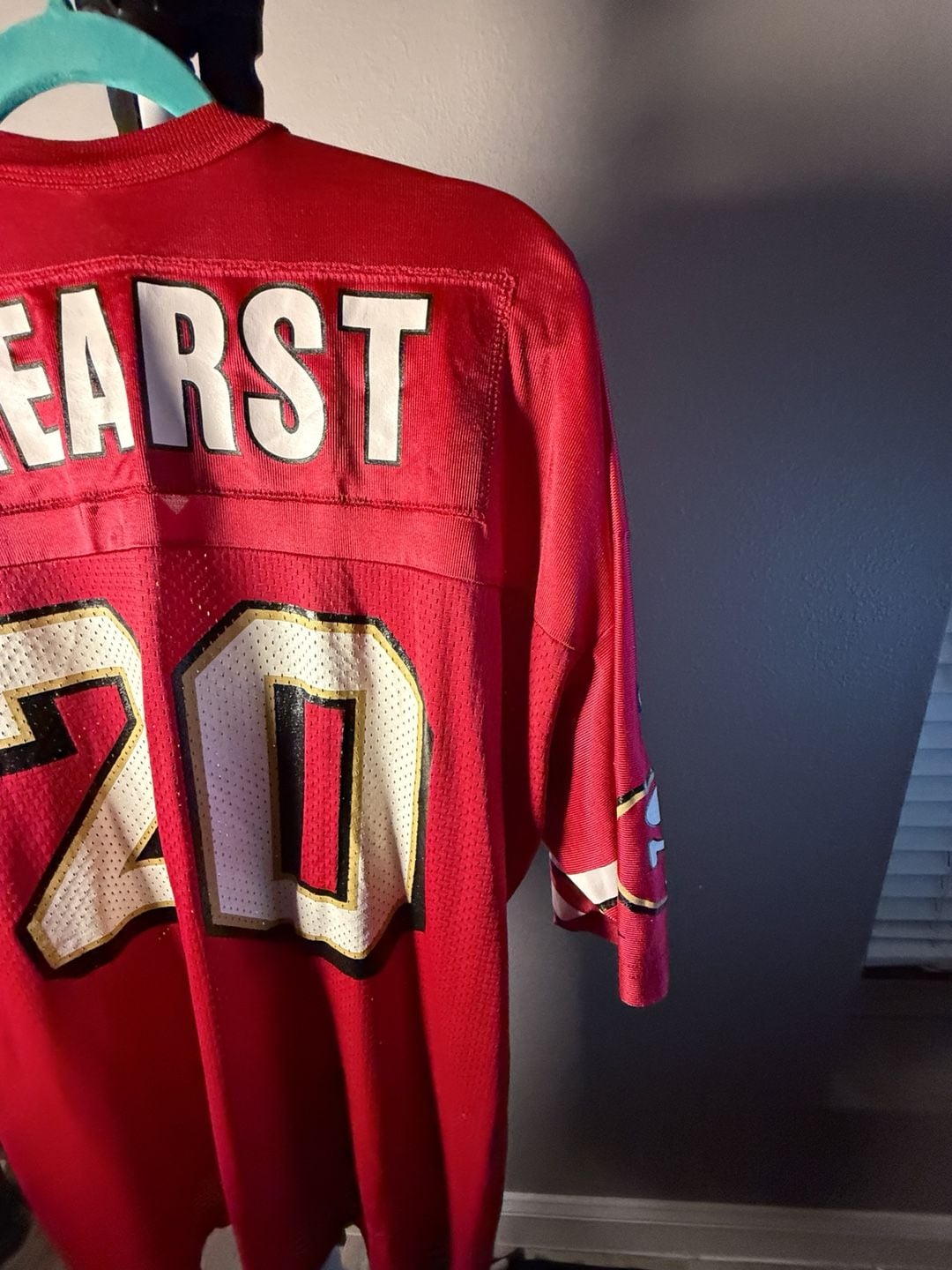 Champion San Francisco 49ers Garrison Hearst 20 Jersey XL Red 9