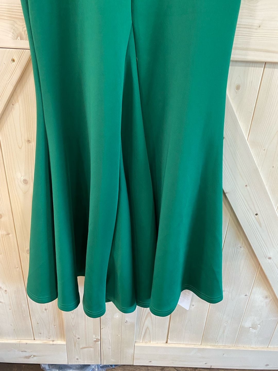 NWT OYS Green Cowl Neck Maxi Dress size medium 8